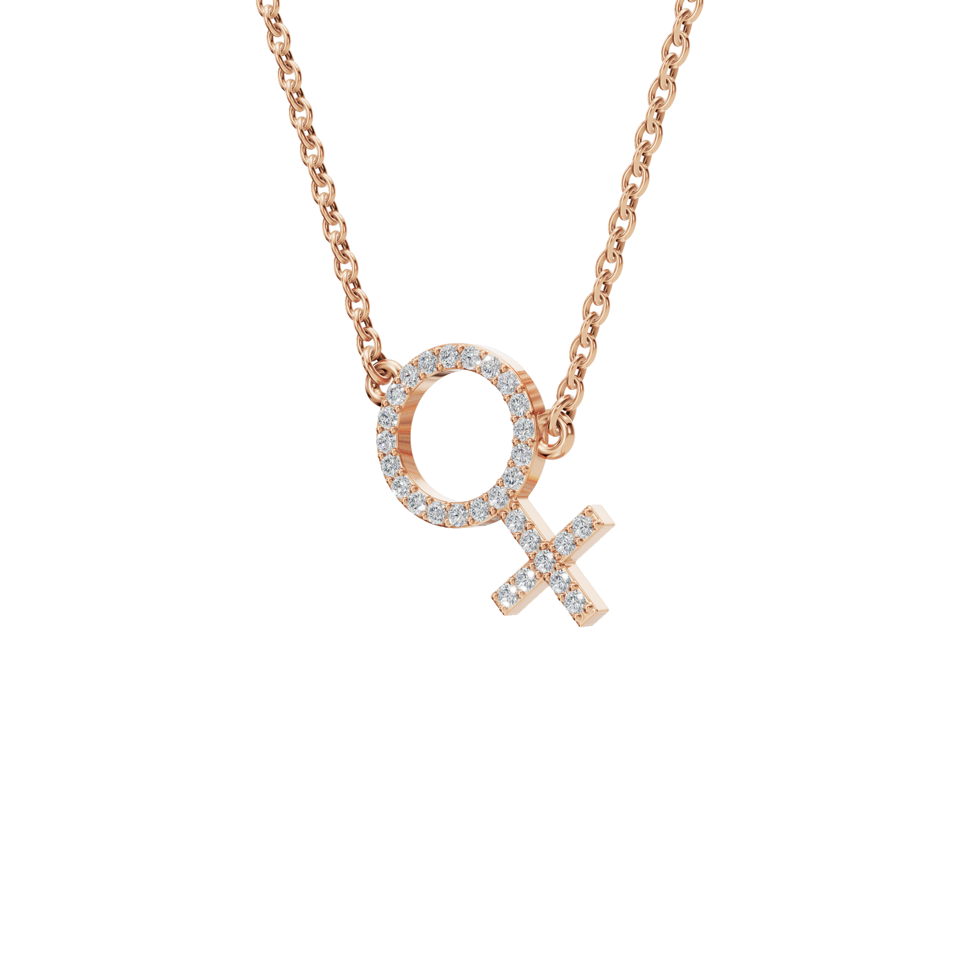Venus Power Lab Grown Diamond Pendant Necklace