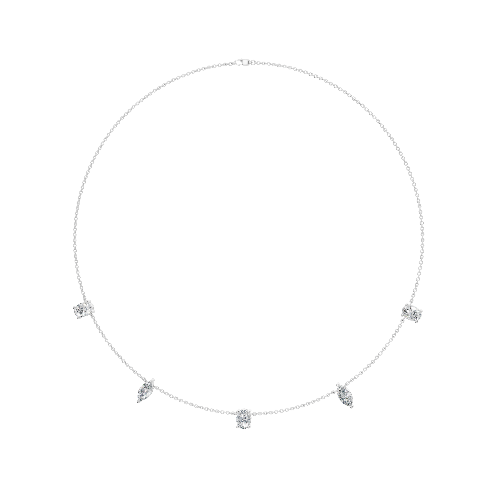 Diamond Accent Chain Necklace