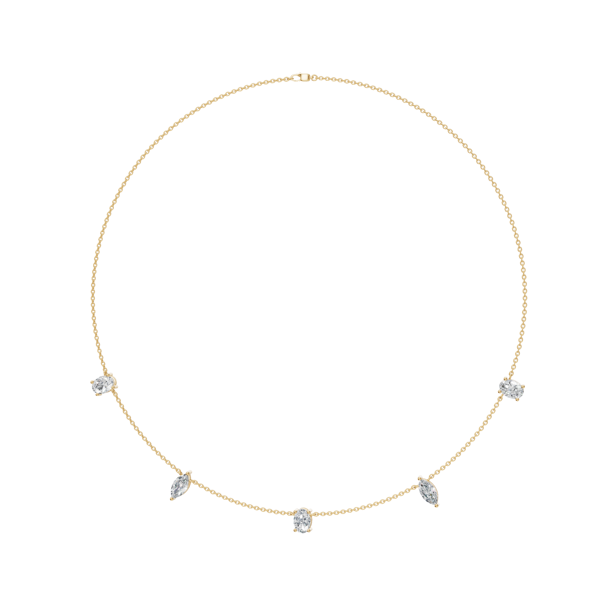 Diamond Accent Chain Necklace