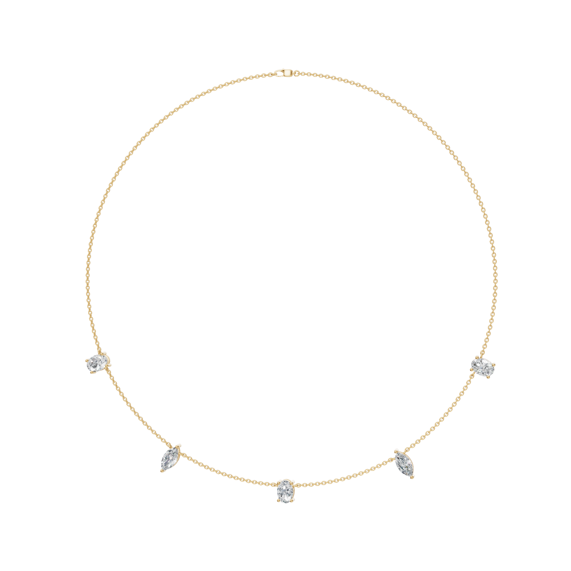 Diamond Accent Chain Necklace