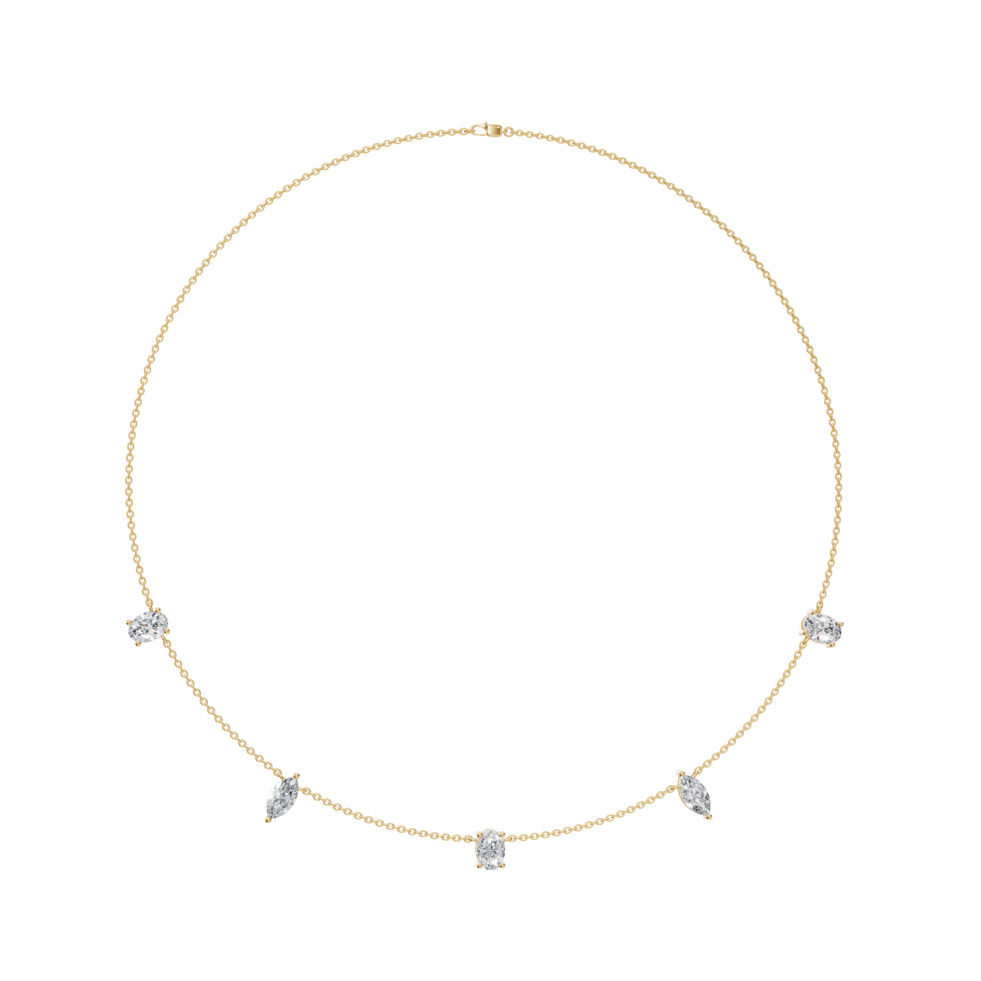 Diamond Accent Chain Necklace