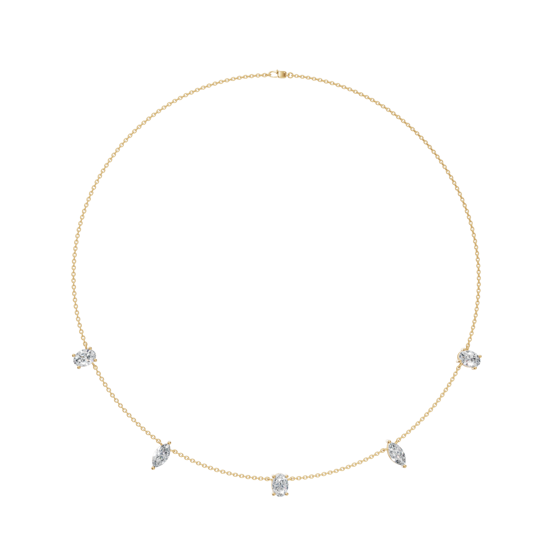 Diamond Accent Chain Necklace