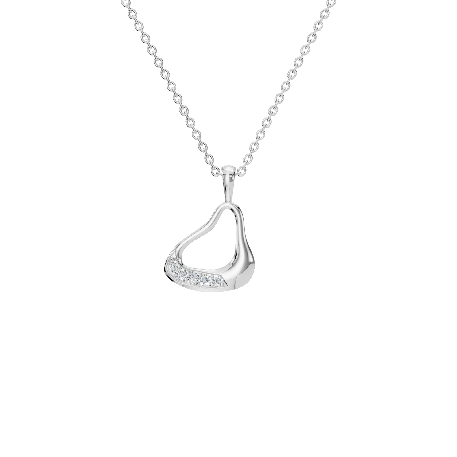 Eternal Brilliance Lab Grown Diamond Pendant Necklace – Elegant USA Festival Gift for Her