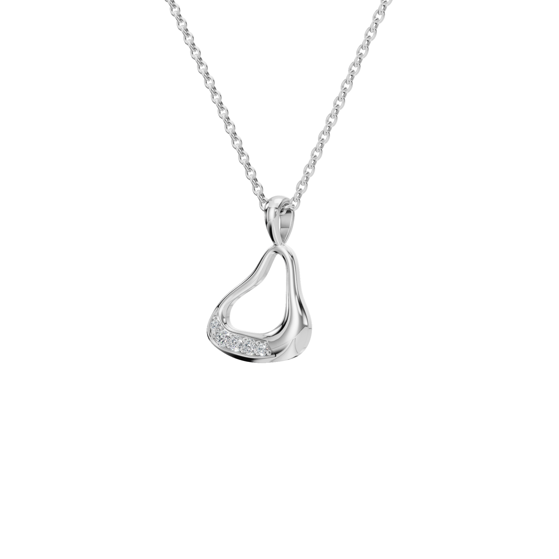 Eternal Brilliance Lab Grown Diamond Pendant Necklace – Elegant USA Festival Gift for Her