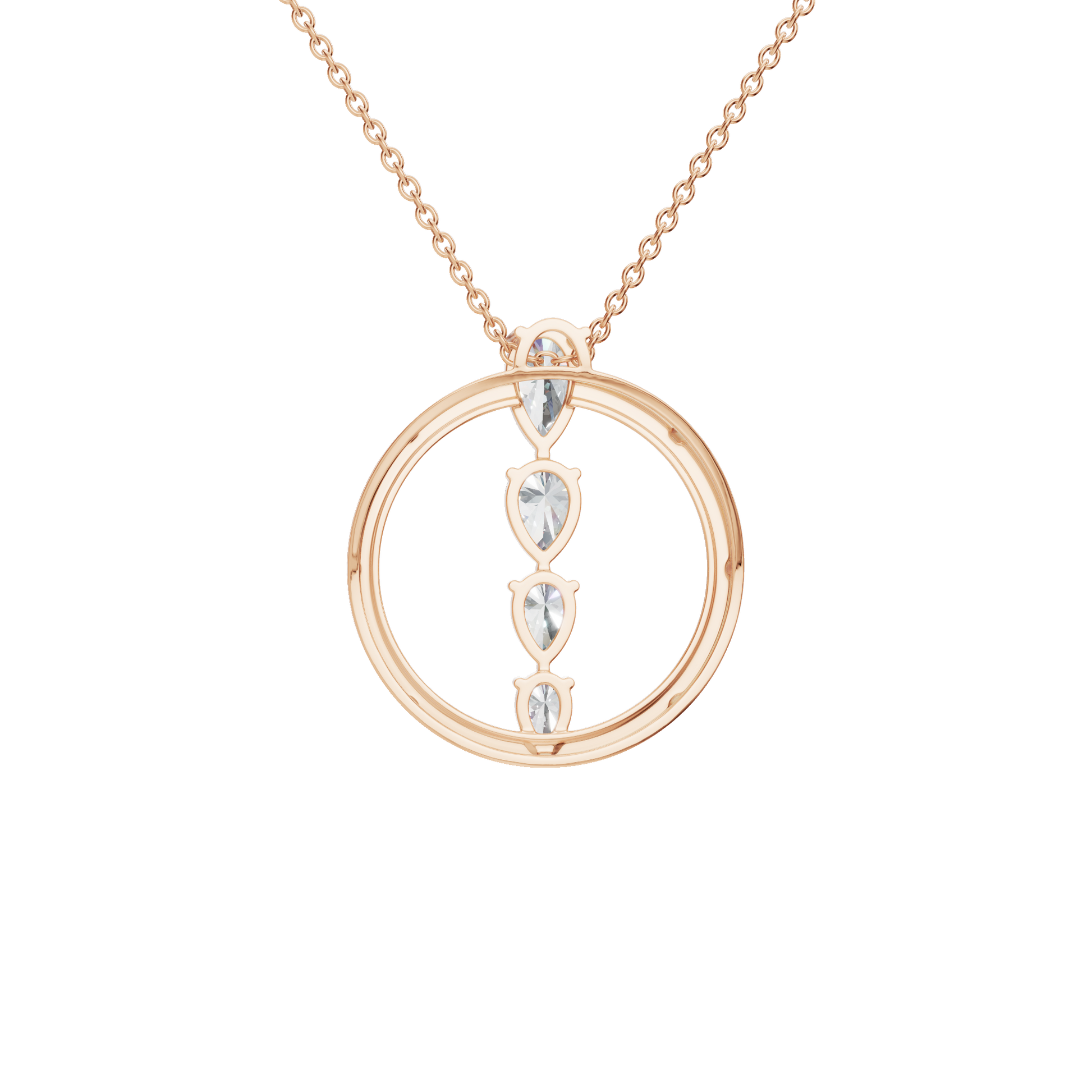 Pear Diamond Necklace – Meaningful Mother’s Day Gift