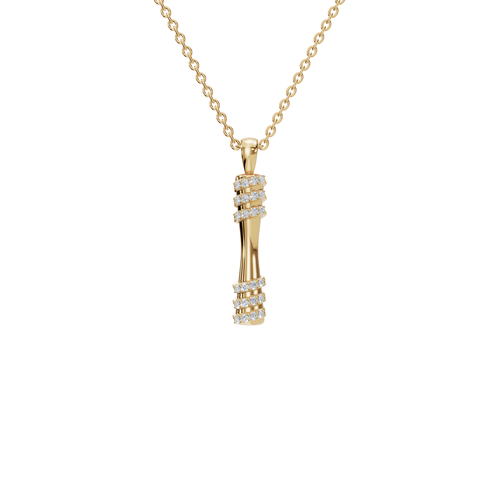 Festive Diamond Pendant Necklace – Elegant Holiday Gift Jewelry for Valentine’s Day