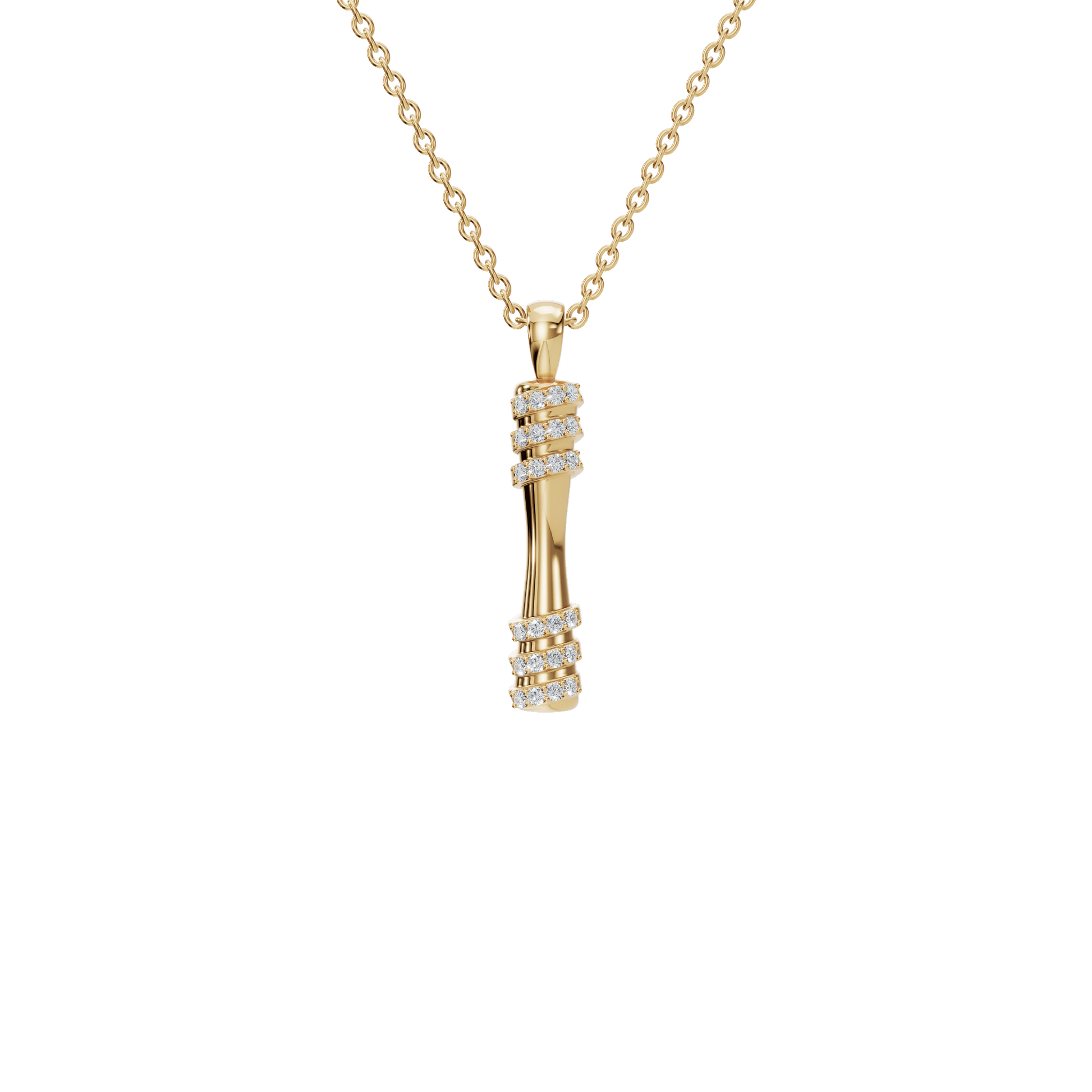 Festive Diamond Pendant Necklace – Elegant Holiday Gift Jewelry for Valentine’s Day