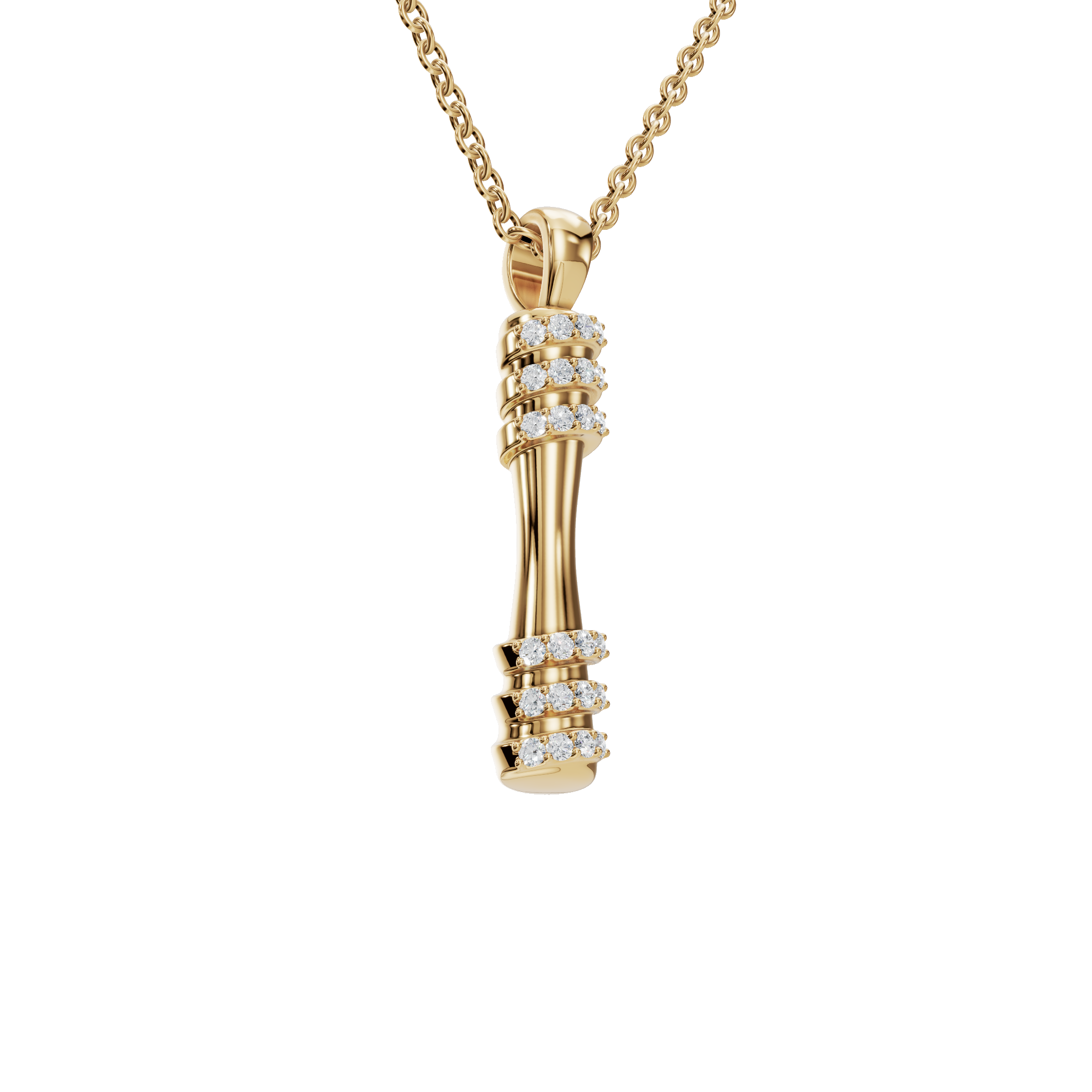 Festive Diamond Pendant Necklace – Elegant Holiday Gift Jewelry for Valentine’s Day