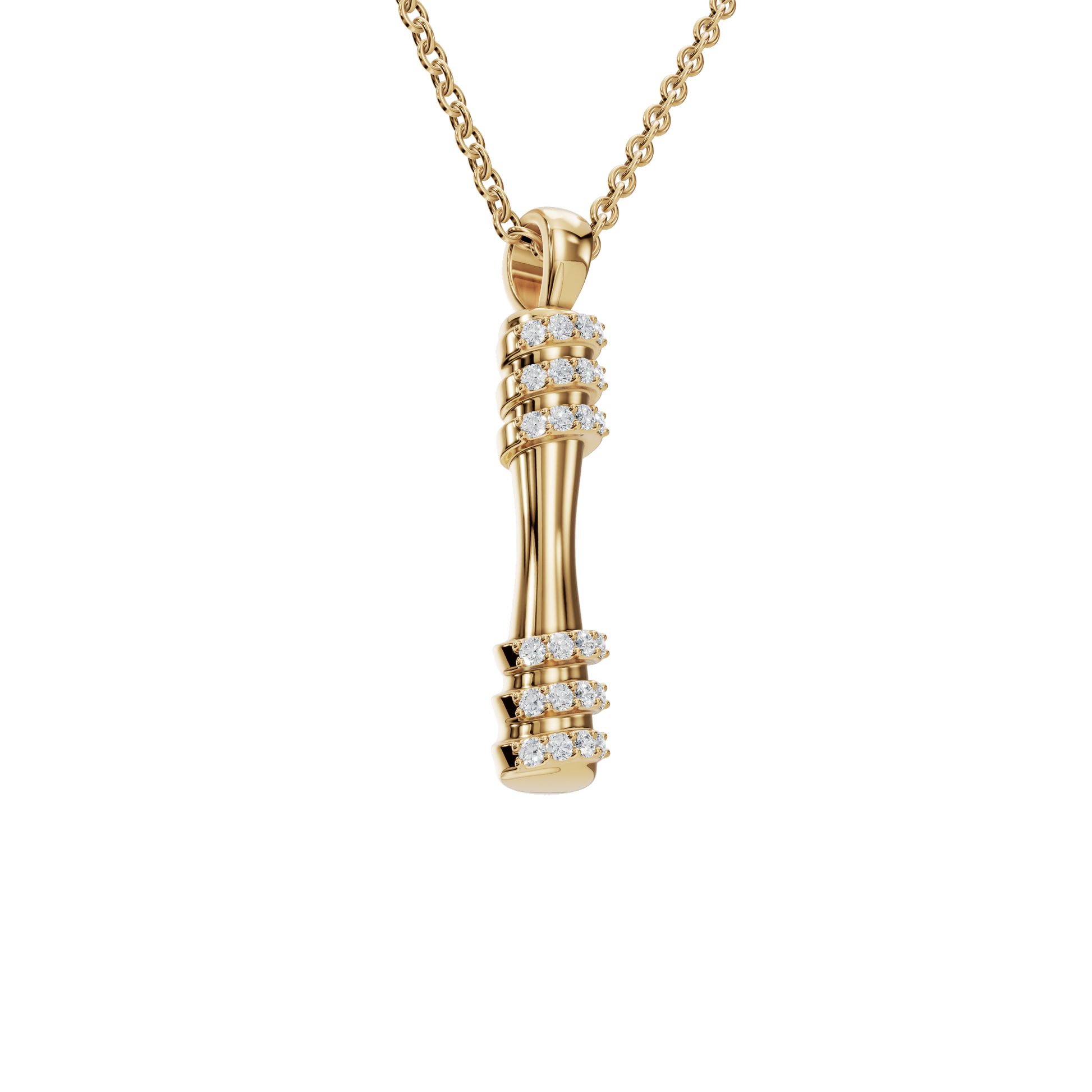 Festive Diamond Pendant Necklace – Elegant Holiday Gift Jewelry for Valentine’s Day