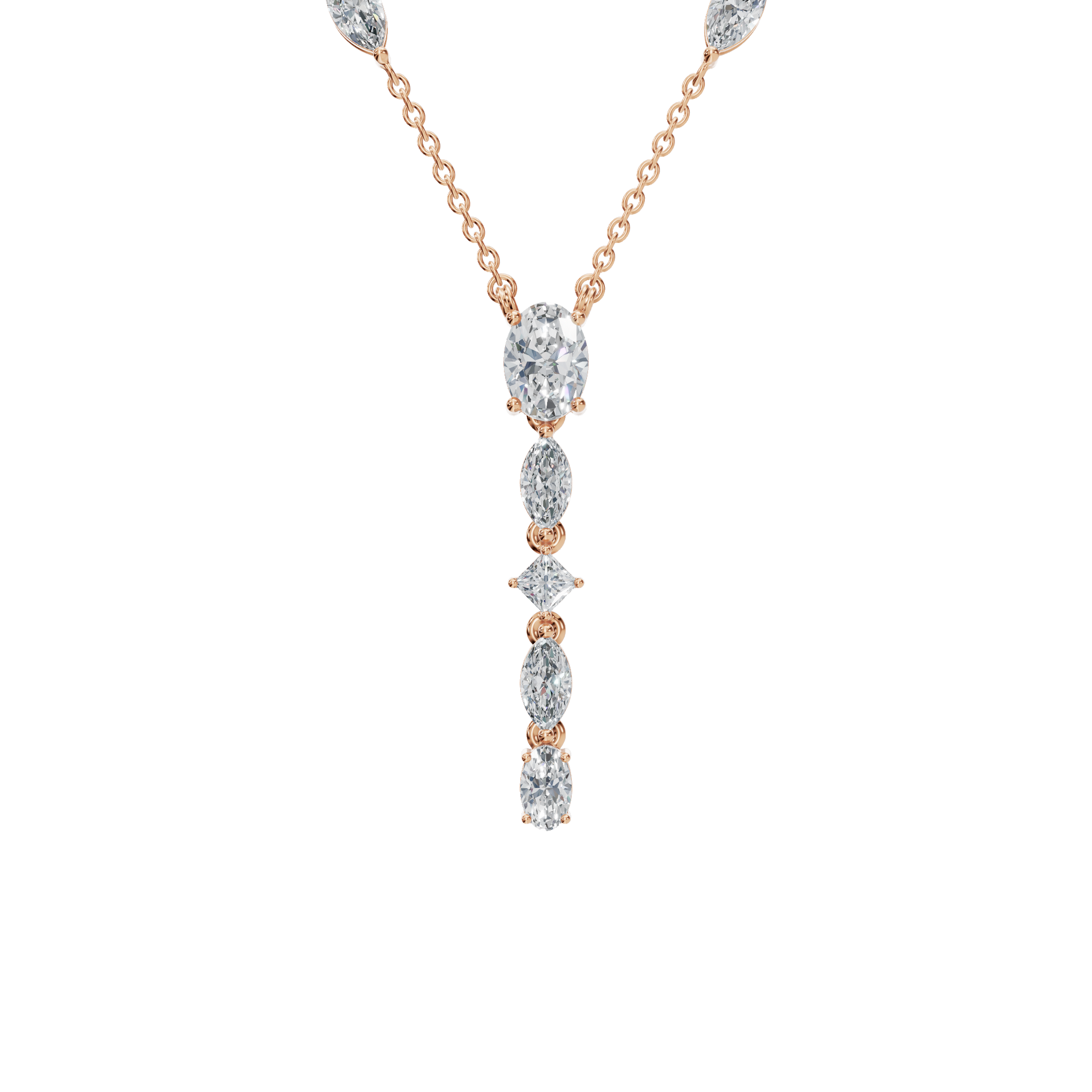 Diamond Lariat Necklace – Timeless Gift