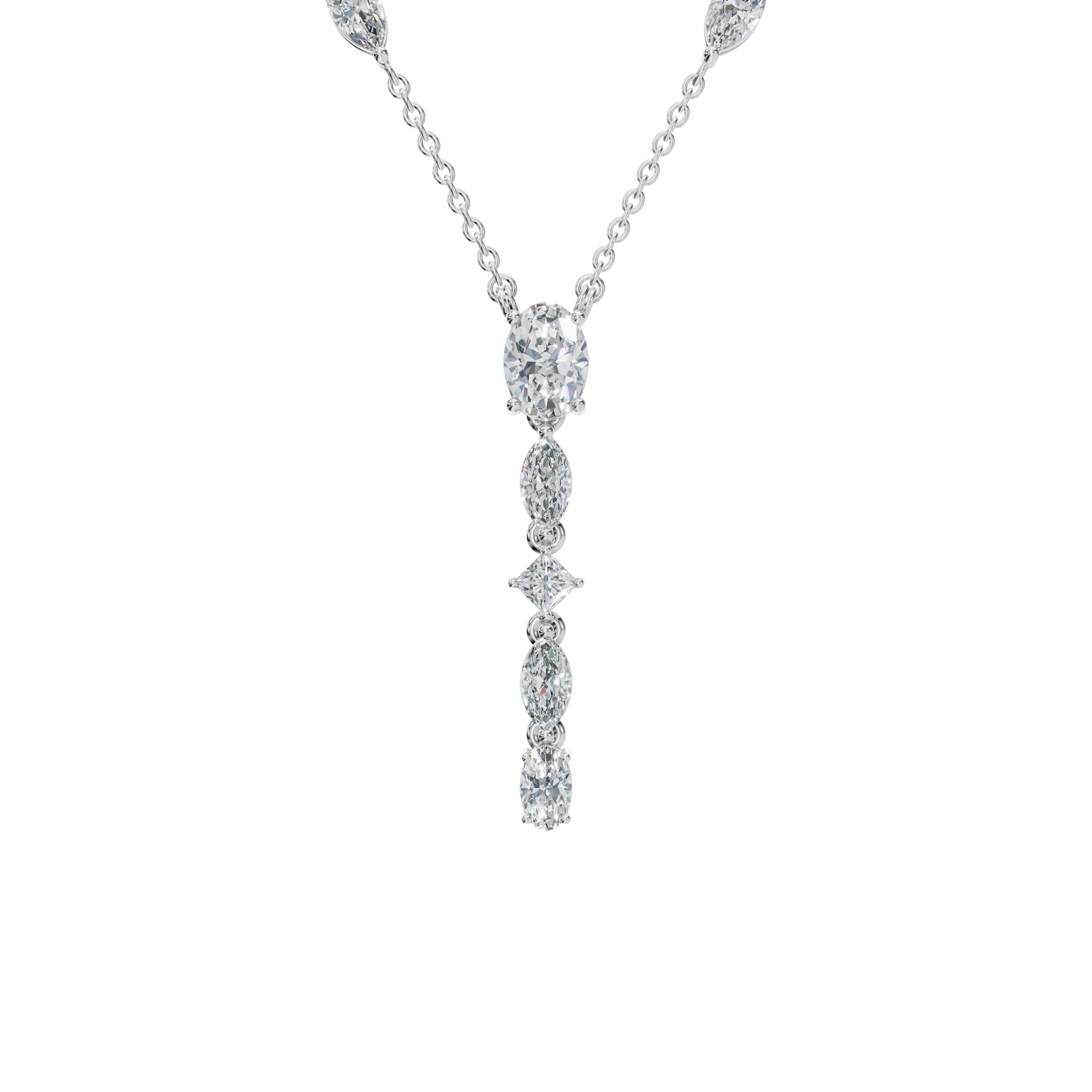 Diamond Lariat Necklace – Timeless Gift