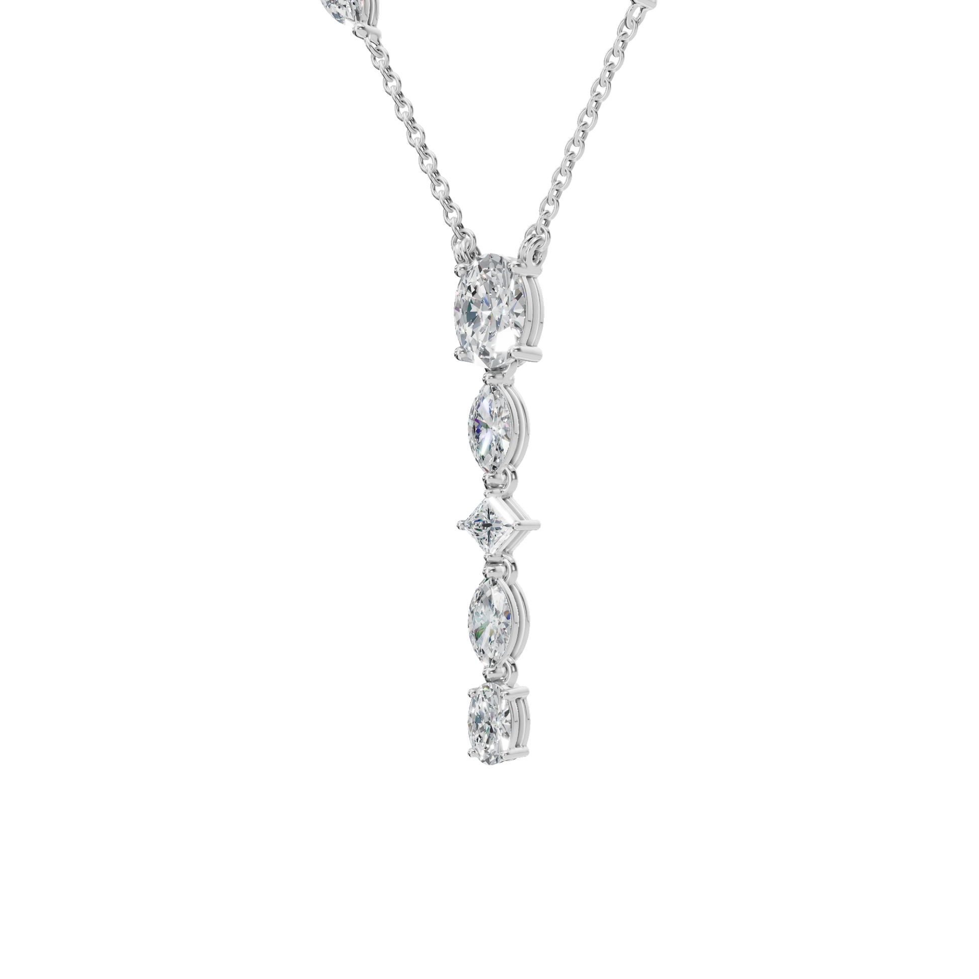 Diamond Lariat Necklace – Timeless Gift