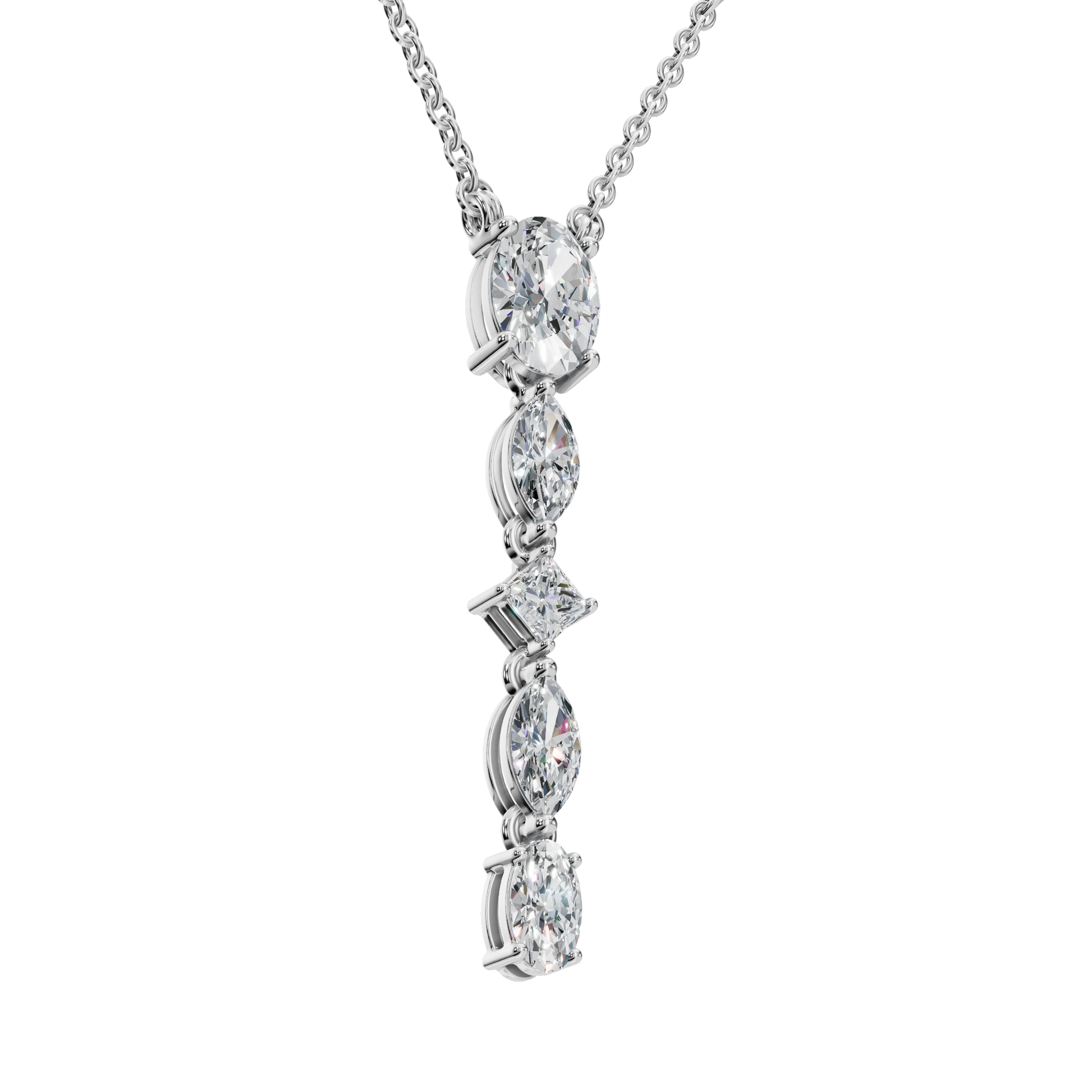 Diamond Lariat Necklace – Timeless Gift