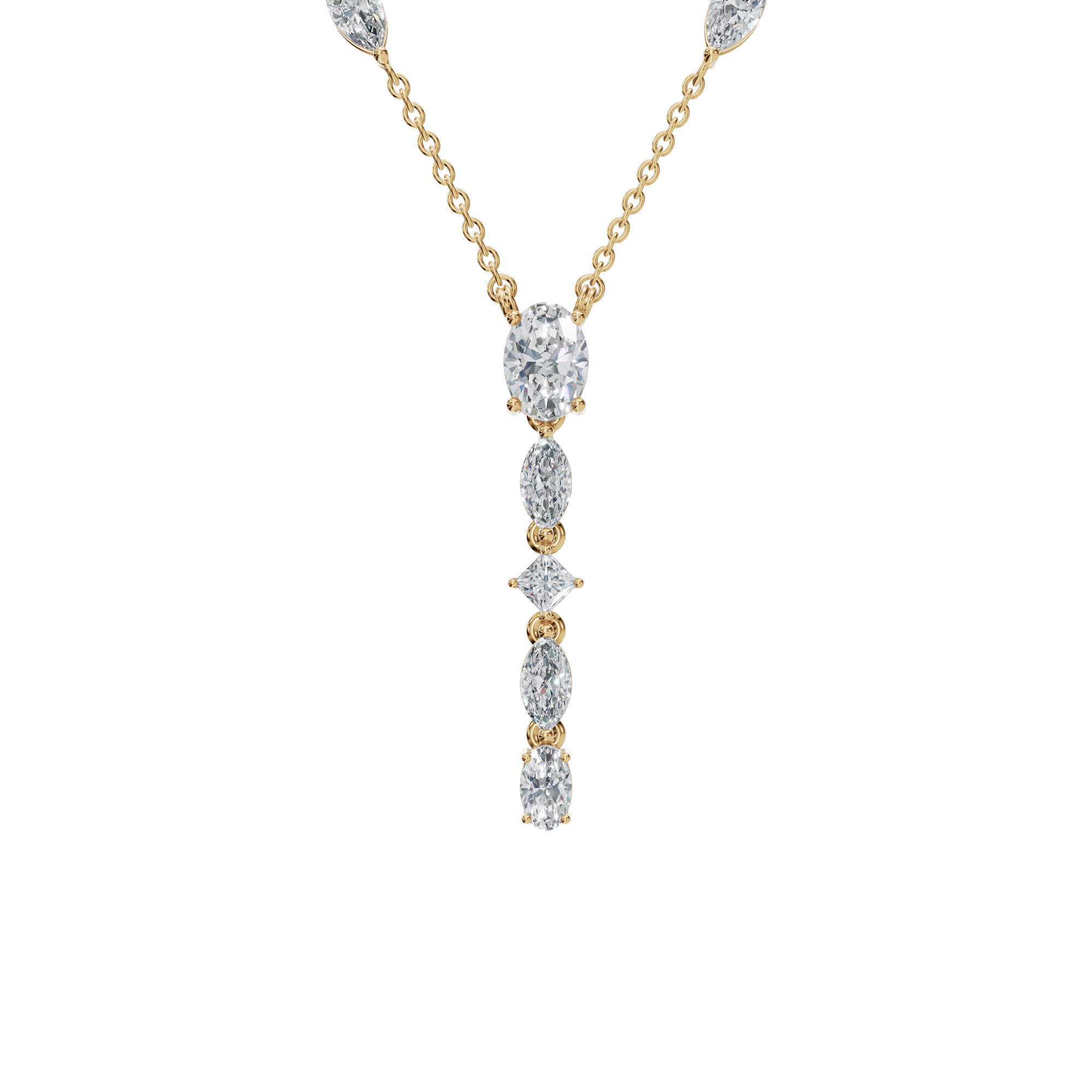 Diamond Lariat Necklace – Timeless Gift