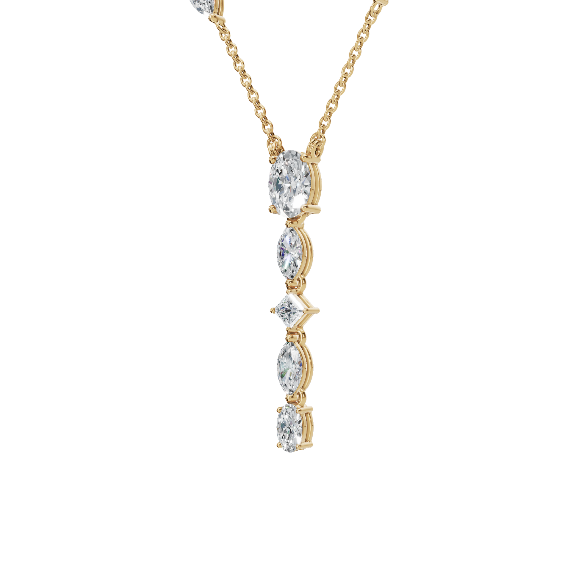 Diamond Lariat Necklace – Timeless Gift