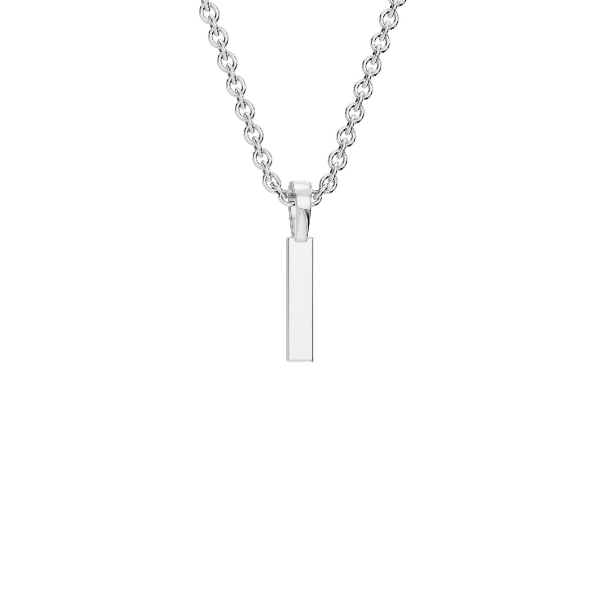 Minimal Diamond Bar Pendant  in Gold – Elegant Holiday Jewelry Gift for Her