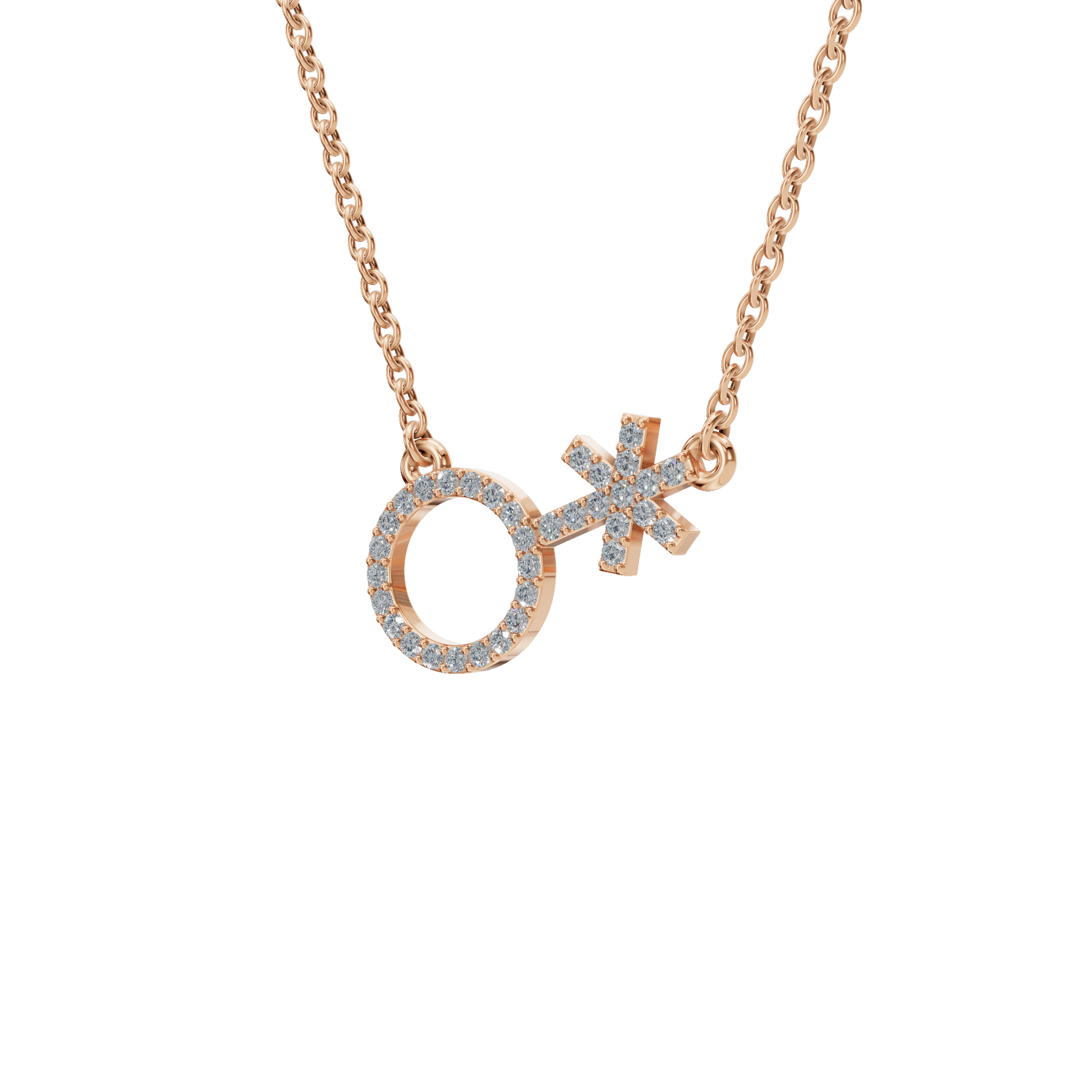 Radiant Diamond Feminine Necklace - Modern Festival Jewelry for Her