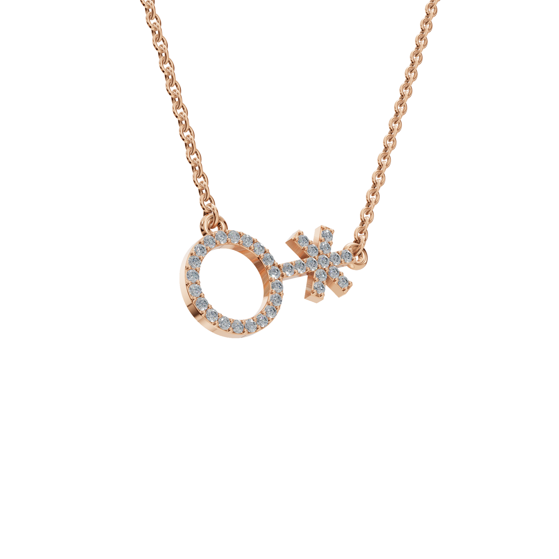 Radiant Diamond Feminine Necklace - Modern Festival Jewelry for Her