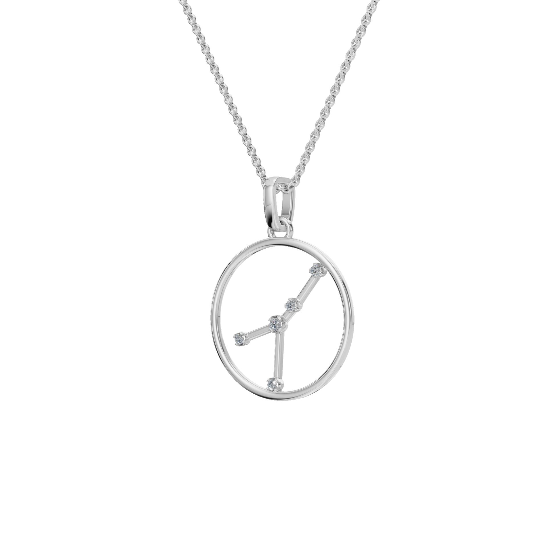 Taurus Star Sign Diamond Charm in Gold – Elegant Mother’s Day