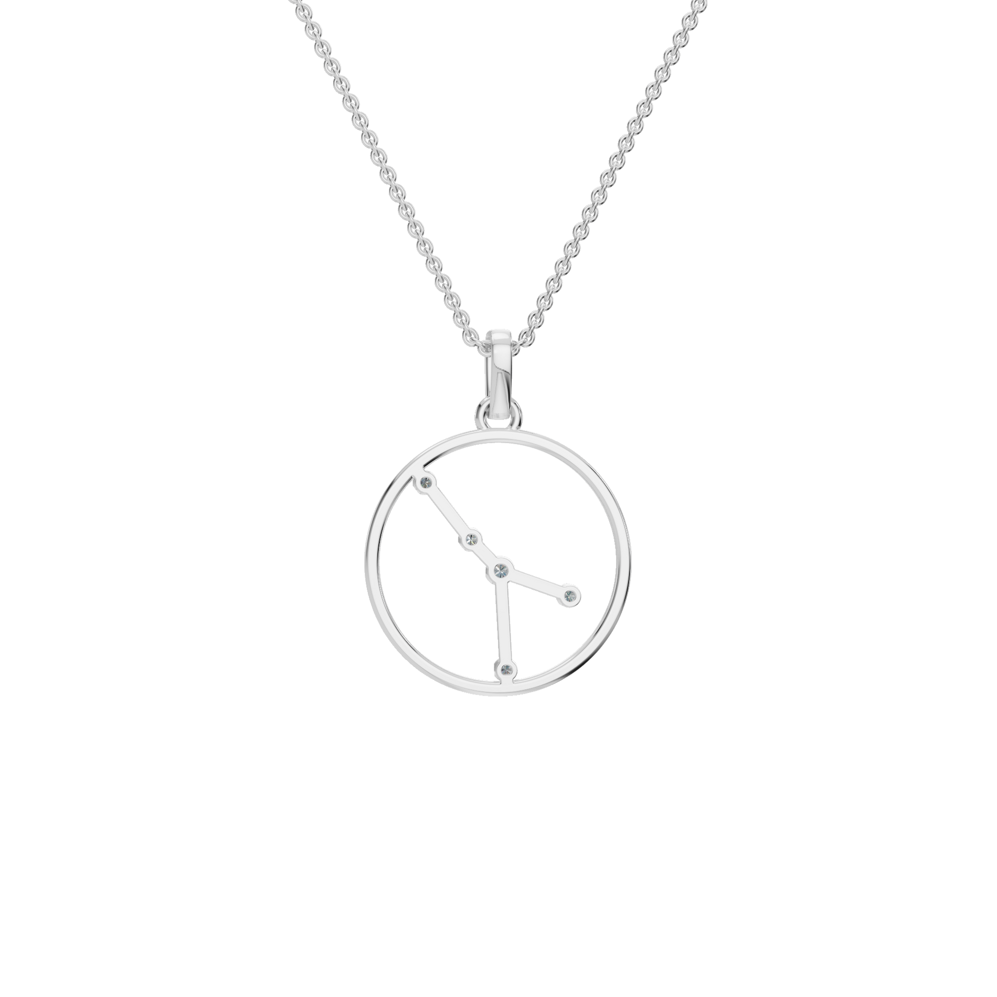 Taurus Star Sign Diamond Charm in Gold – Elegant Mother’s Day