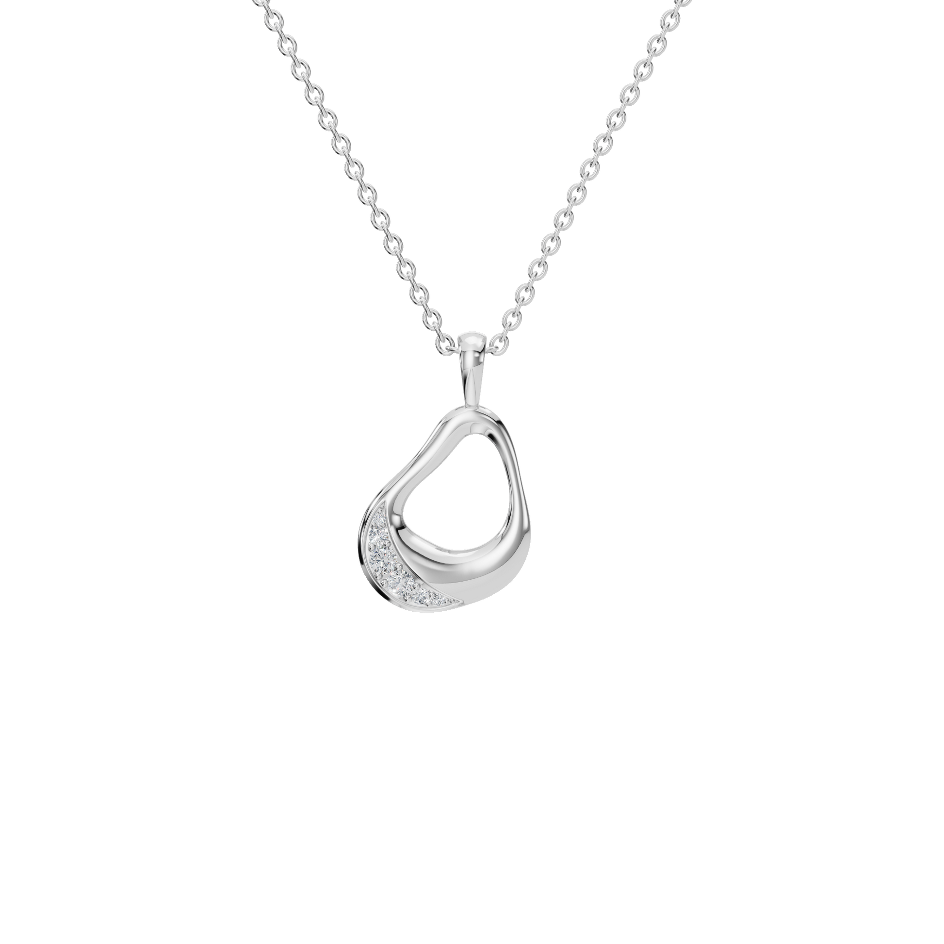Eternal Brilliance Lab Grown Diamond Pendant Necklace – Elegant Festival Gift for Her