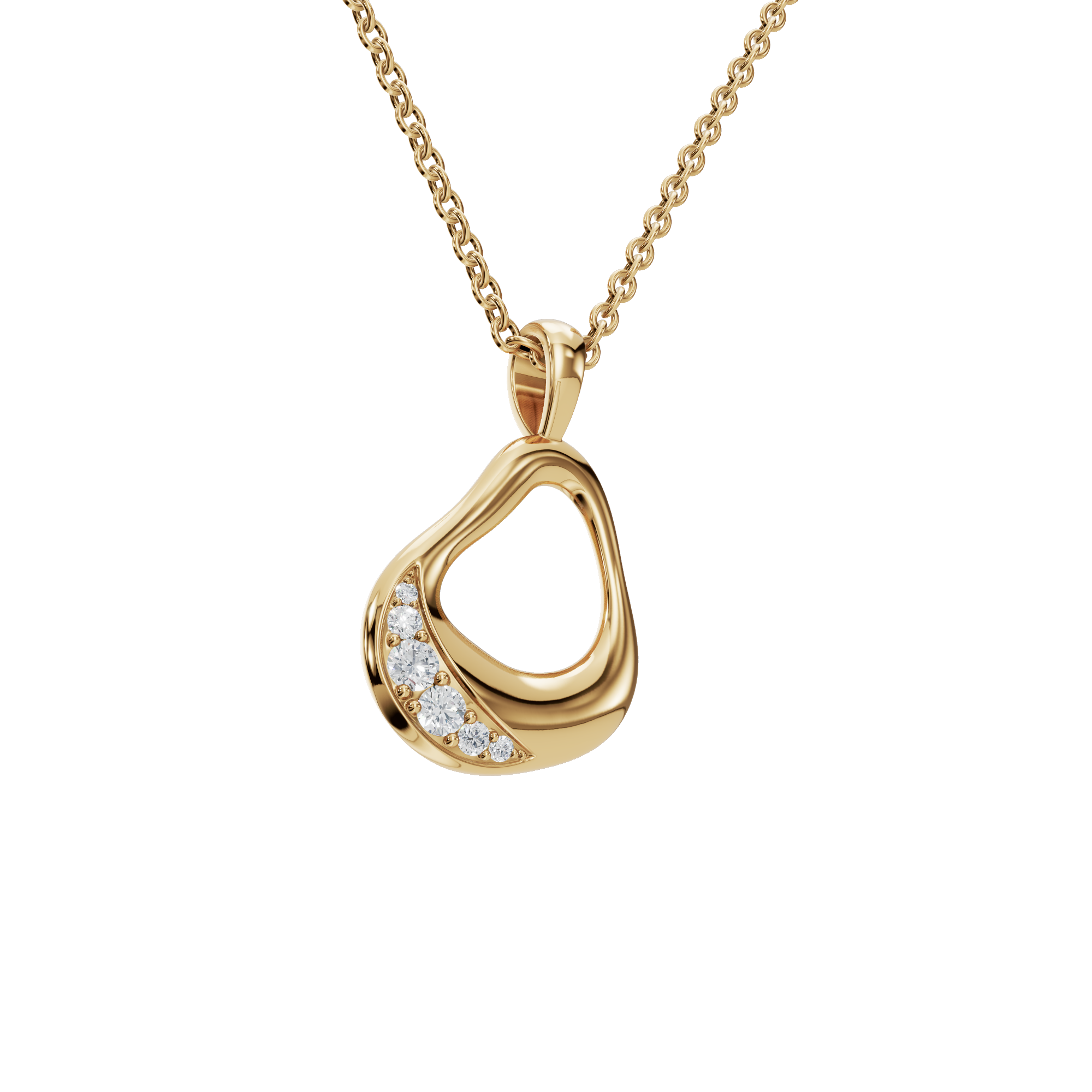 Eternal Brilliance Lab Grown Diamond Pendant Necklace – Elegant Festival Gift for Her