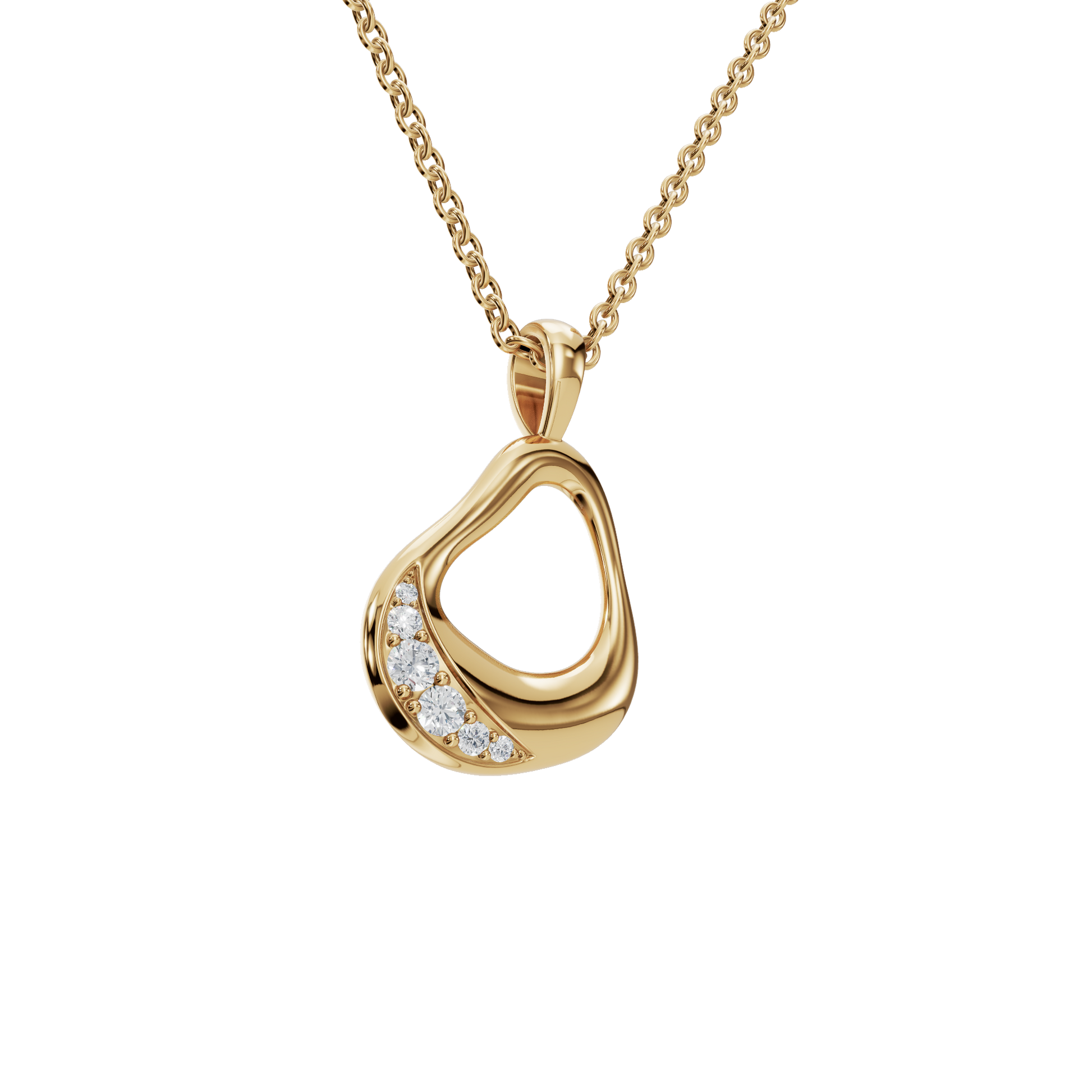 Eternal Brilliance Lab Grown Diamond Pendant Necklace – Elegant Festival Gift for Her