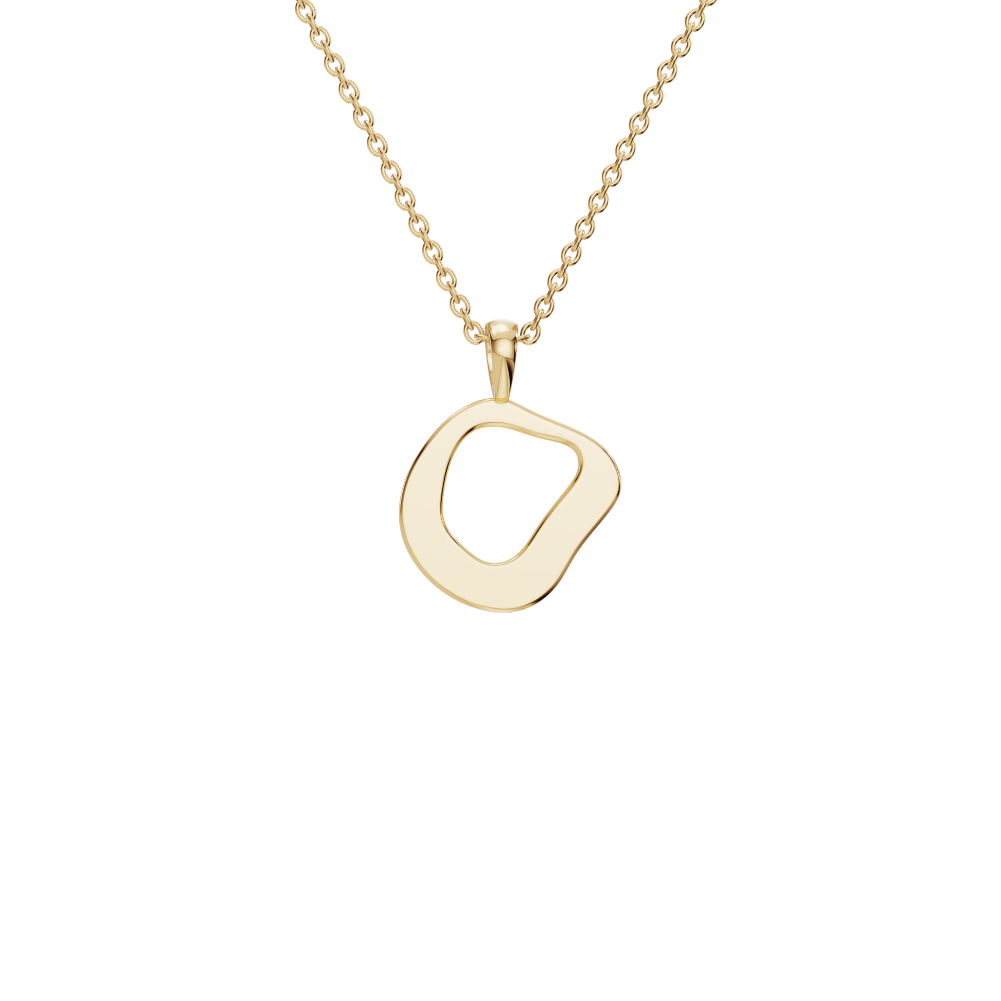 Eclipse Drift Lab Grown Diamond Gold Pendant