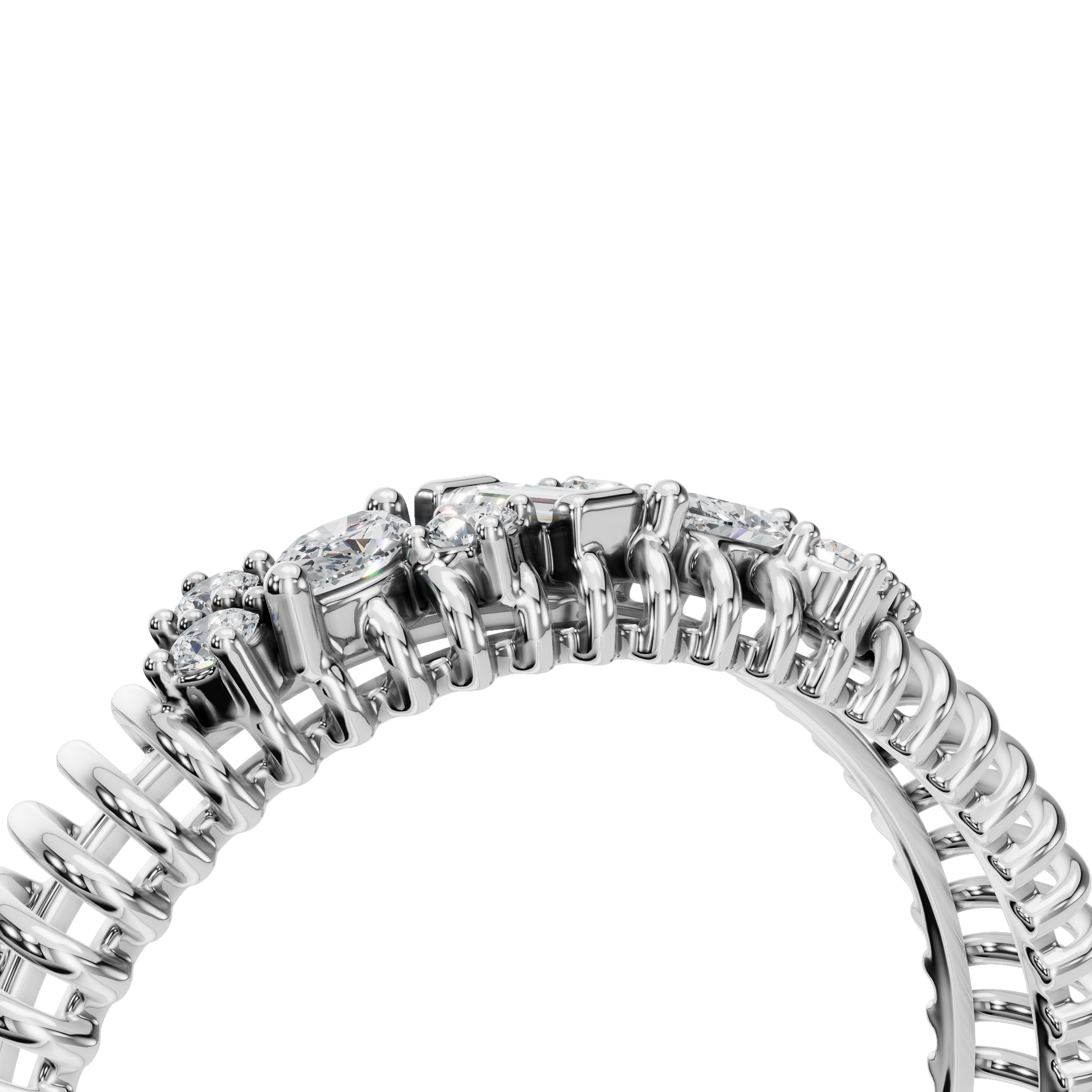 Milestone Celebration Lab Grown Diamond Band Ring