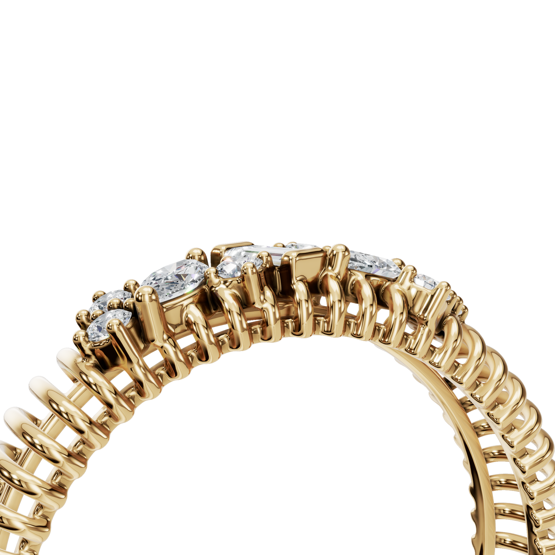 Milestone Celebration Lab Grown Diamond Band Ring