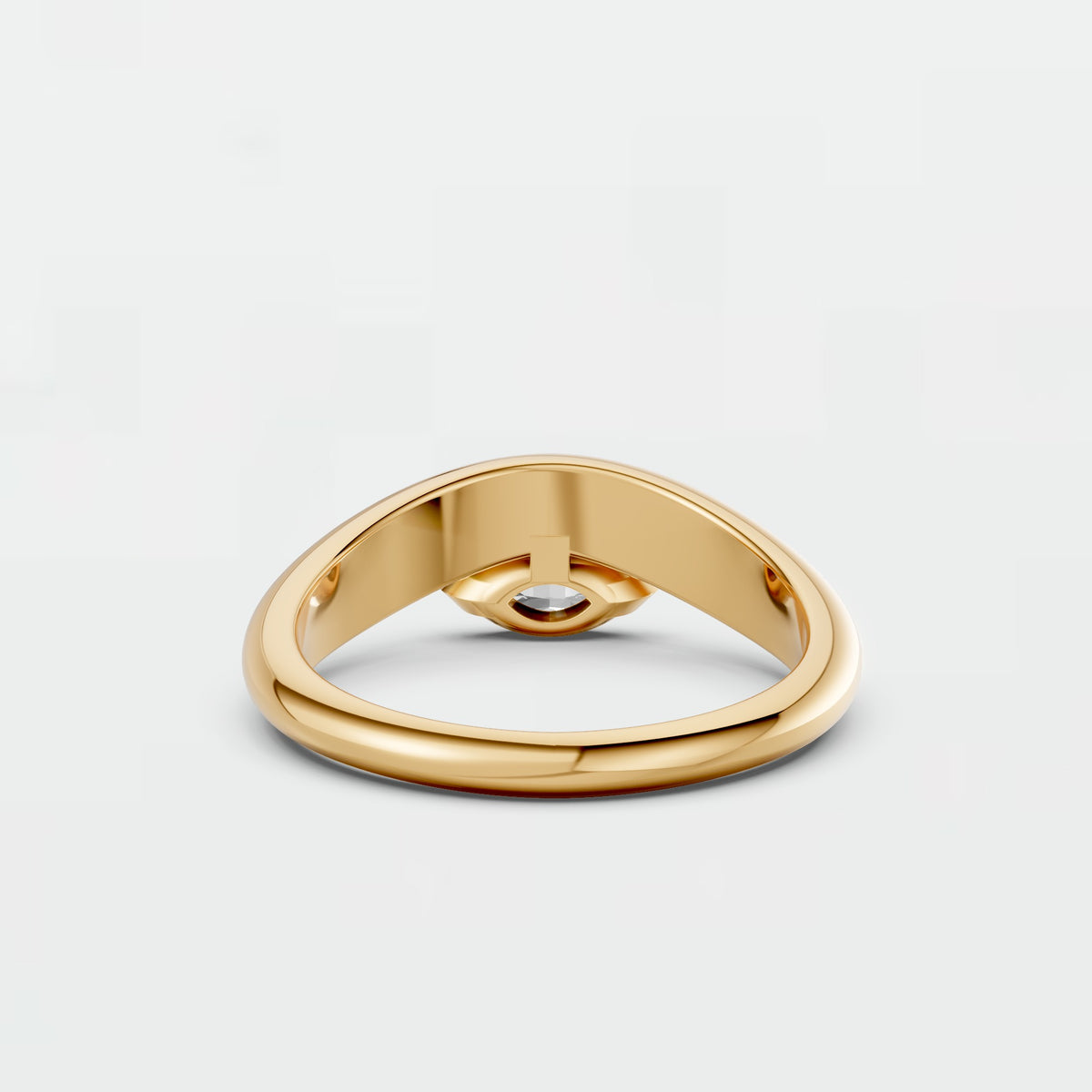 Seraphina Marquise & Round Diamond Bypass Ring