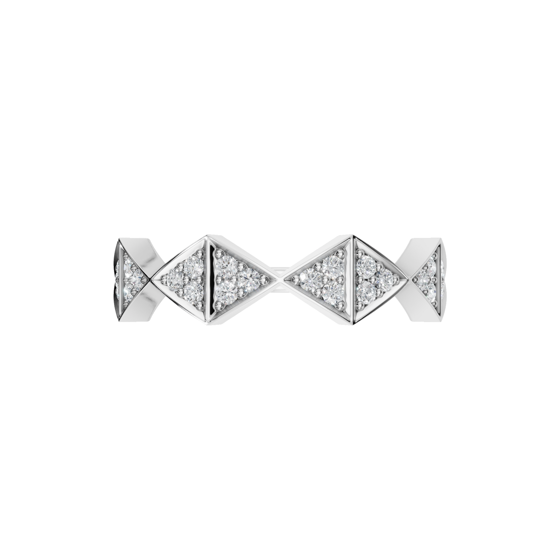 Lab Grown Diamond Chevron Ring – Stylish Festive Jewelry