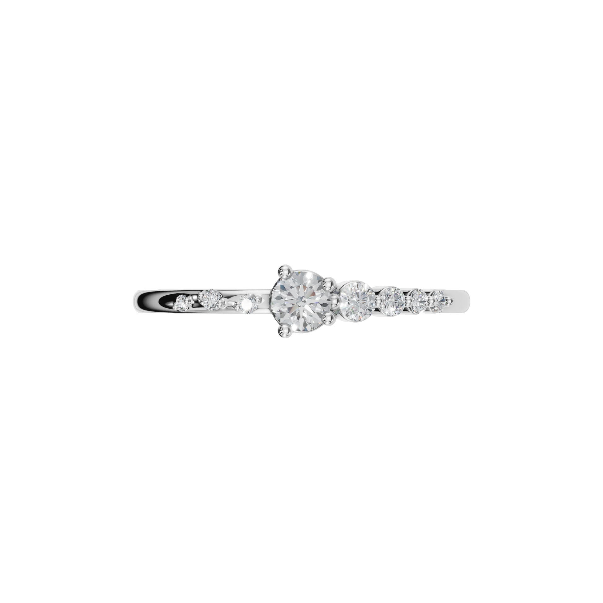 Diamond Promise Ring | Delicate Sparkle for Everyday Elegance