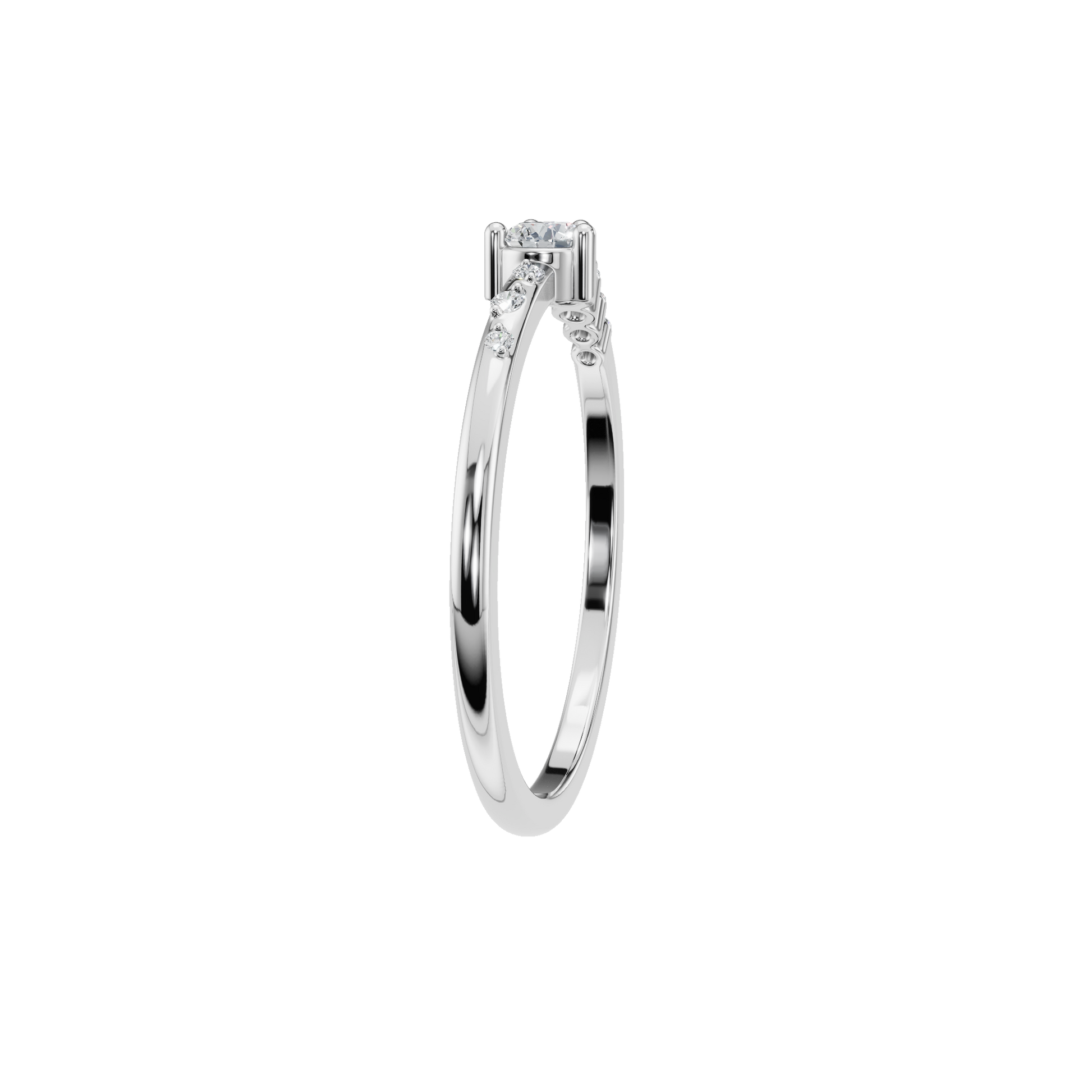 Diamond Promise Ring | Delicate Sparkle for Everyday Elegance