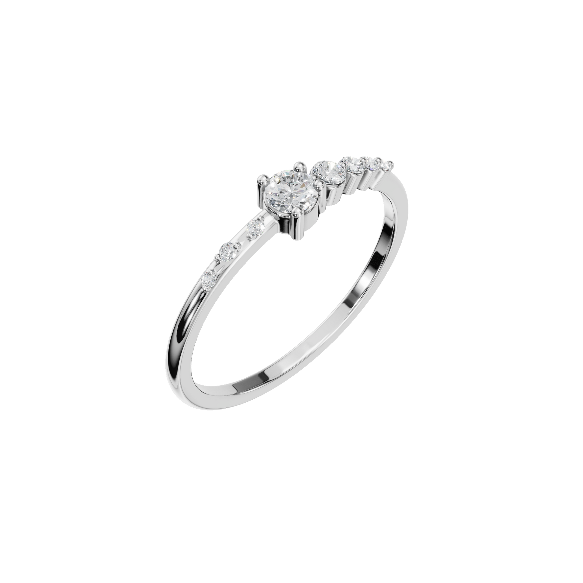 Diamond Promise Ring | Delicate Sparkle for Everyday Elegance