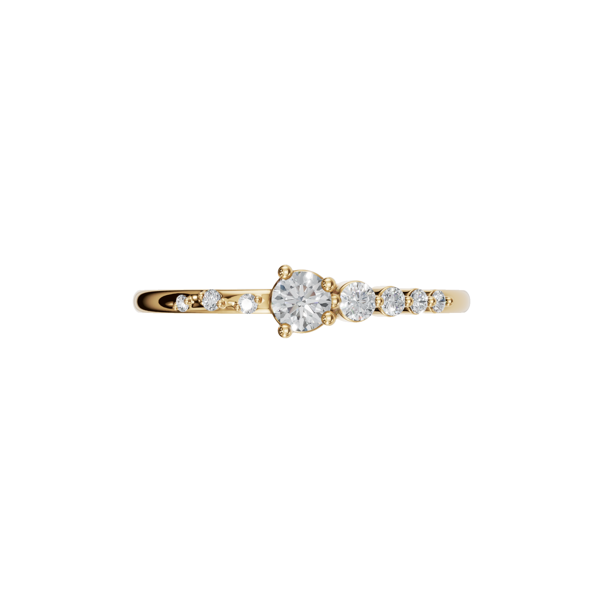 Diamond Promise Ring | Delicate Sparkle for Everyday Elegance