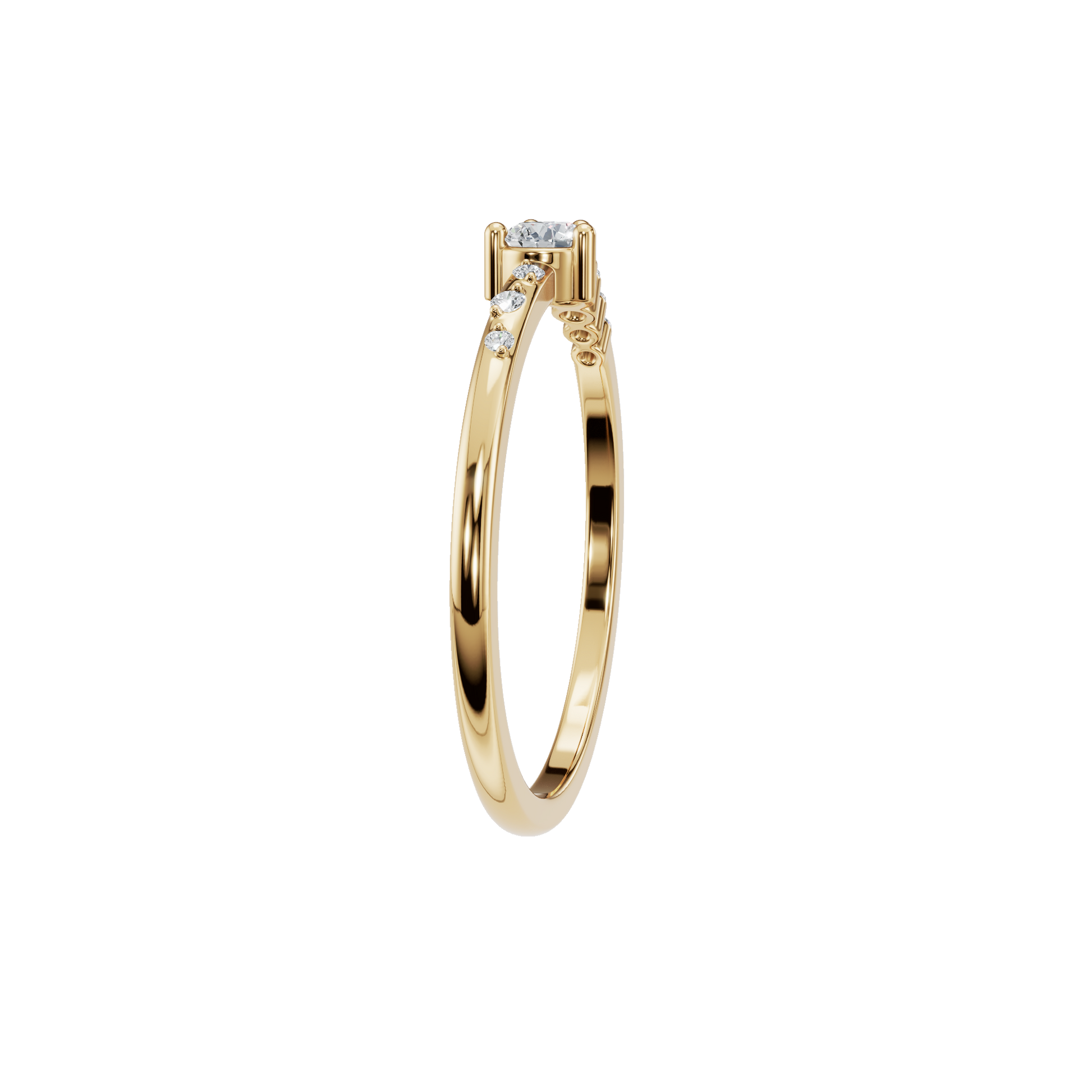 Diamond Promise Ring | Delicate Sparkle for Everyday Elegance