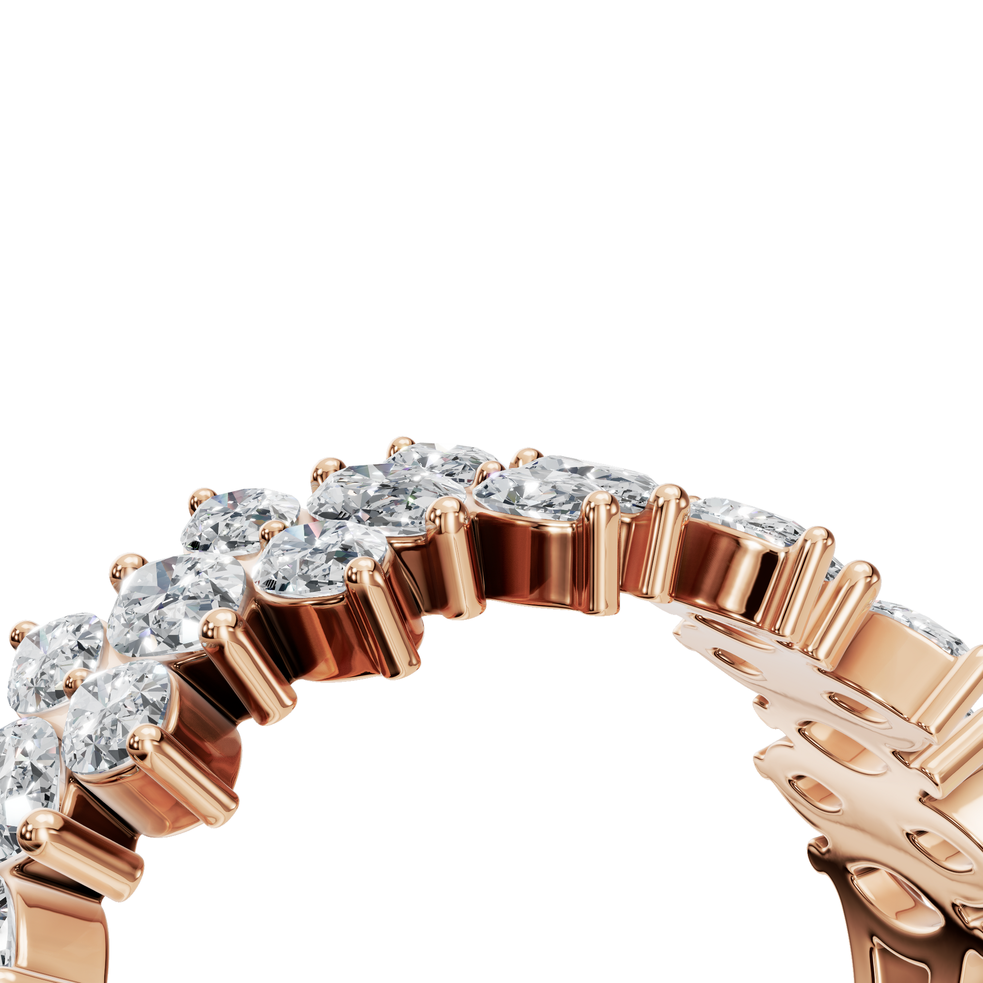 1.75Ct Marquise Diamond Statement Ring in Gold | Luxury Multi Stone Fine Jewelry Ring