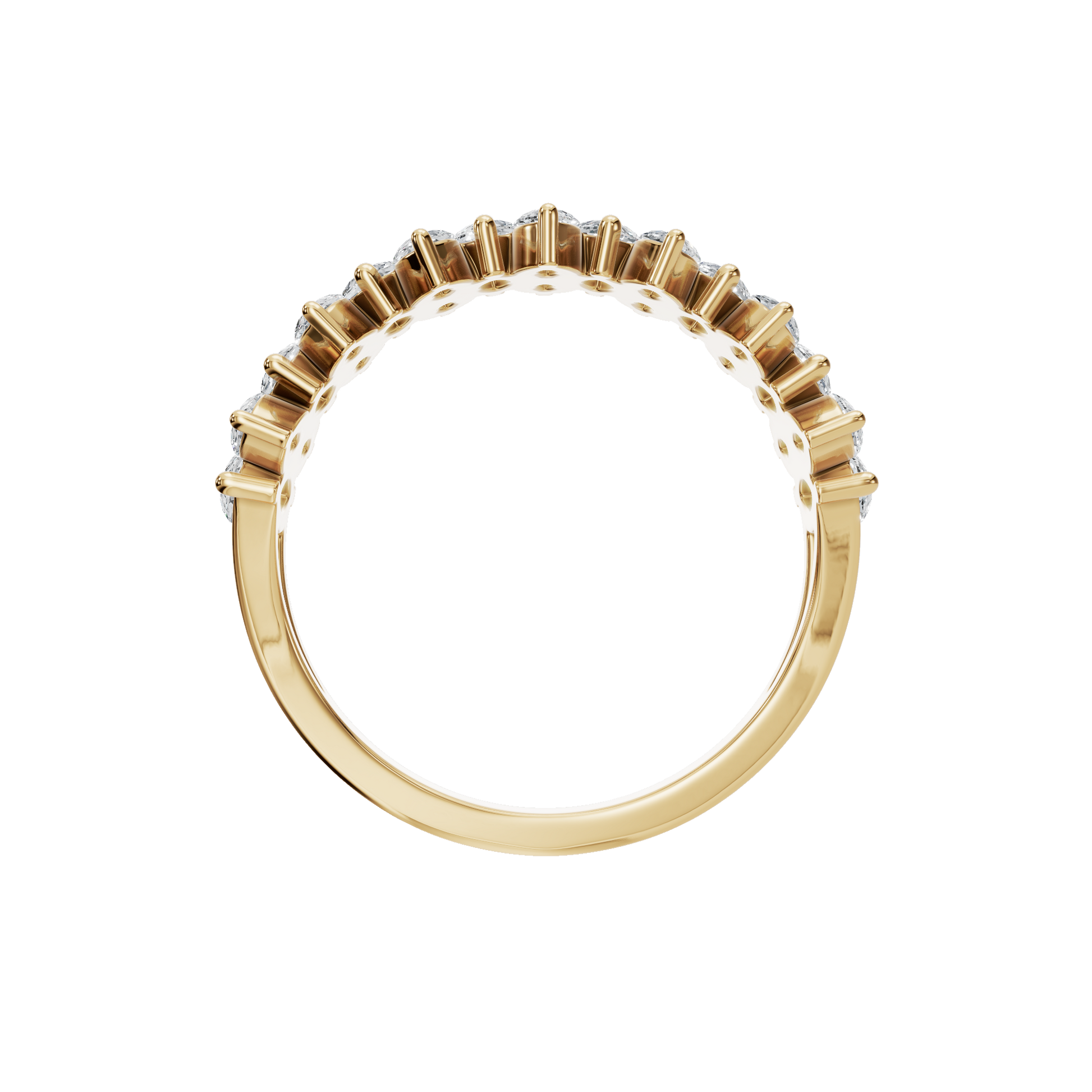 1.75Ct Marquise Diamond Statement Ring in Gold | Luxury Multi Stone Fine Jewelry Ring