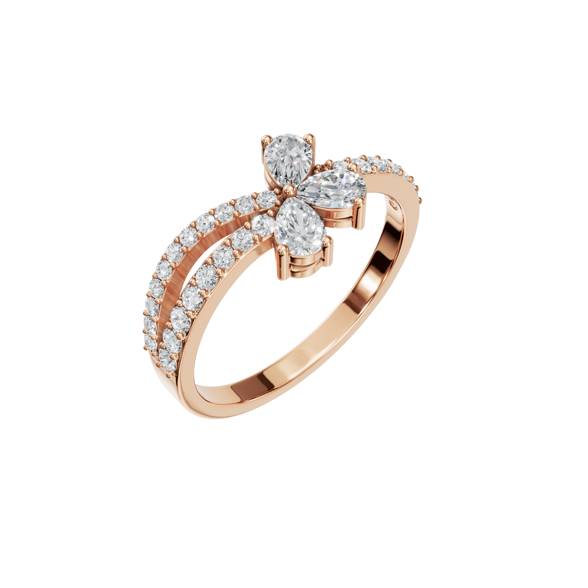 Haute Couture Marquise Diamond Ring
