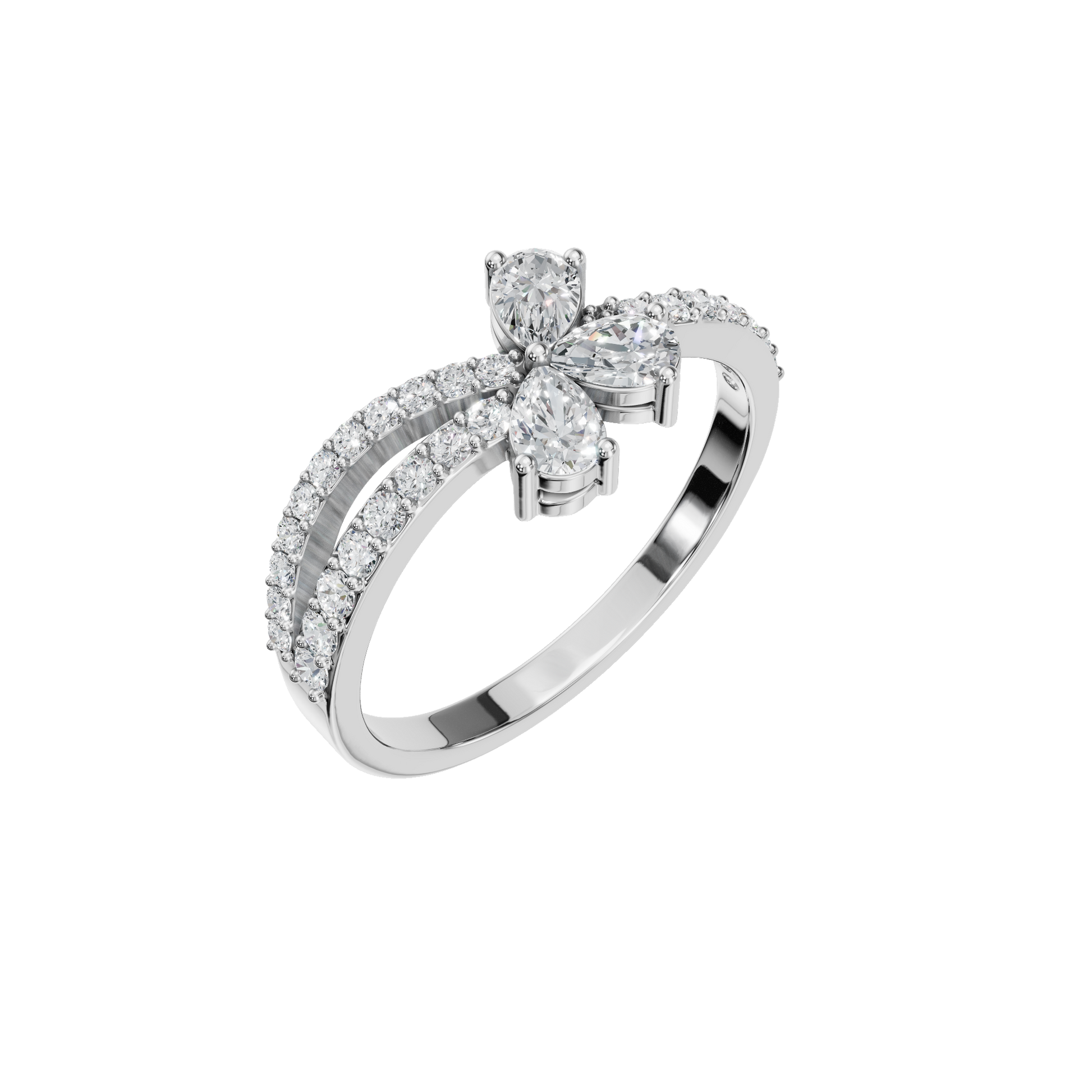 Haute Couture Marquise Diamond Ring
