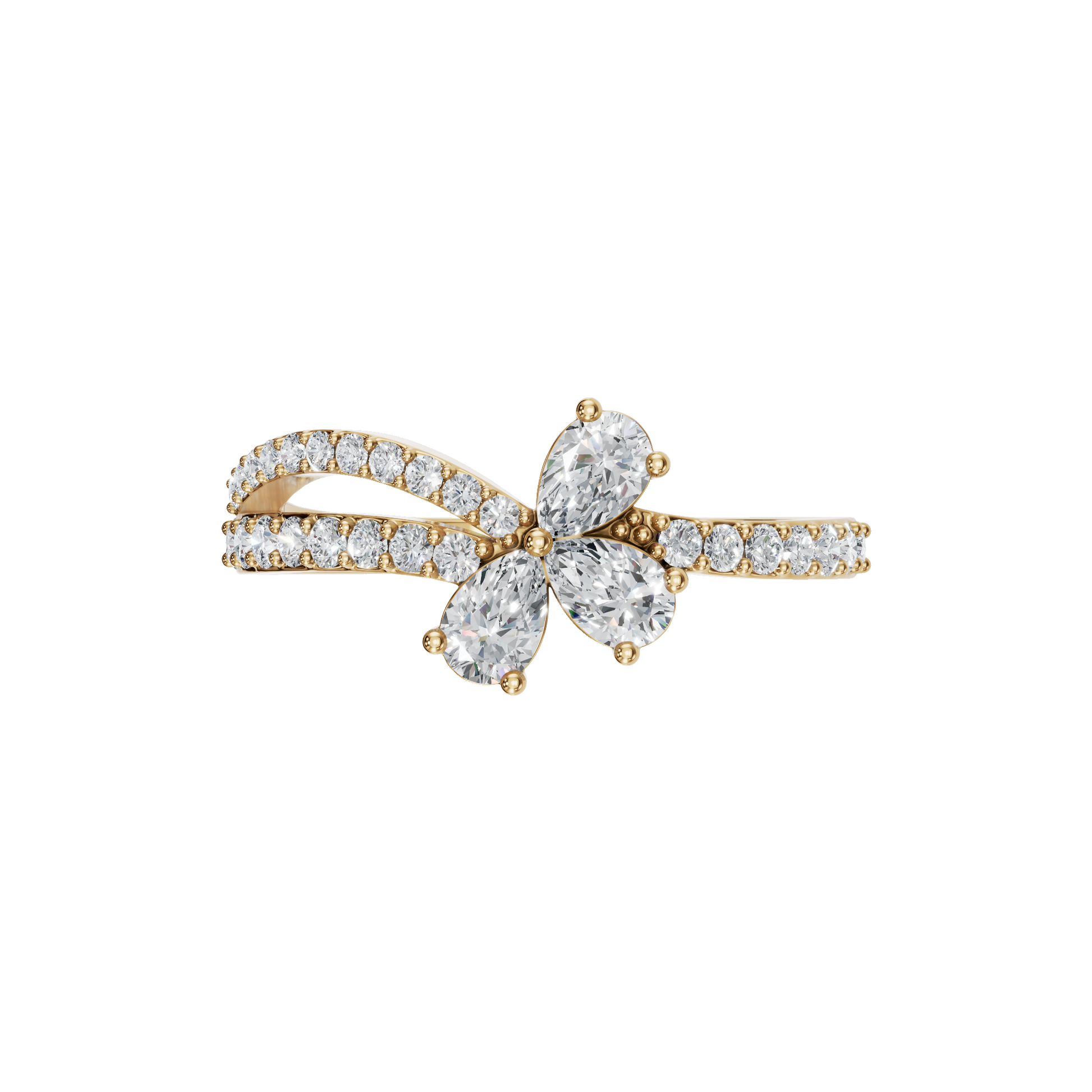 Haute Couture Marquise Diamond Ring