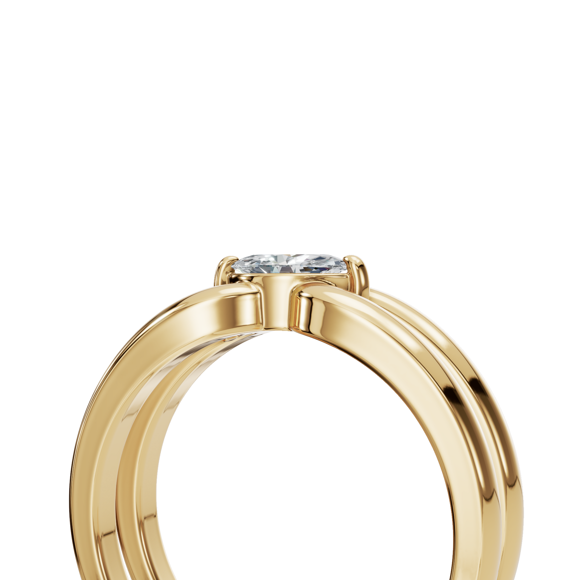 Couture Marquise Diamond Open Ring