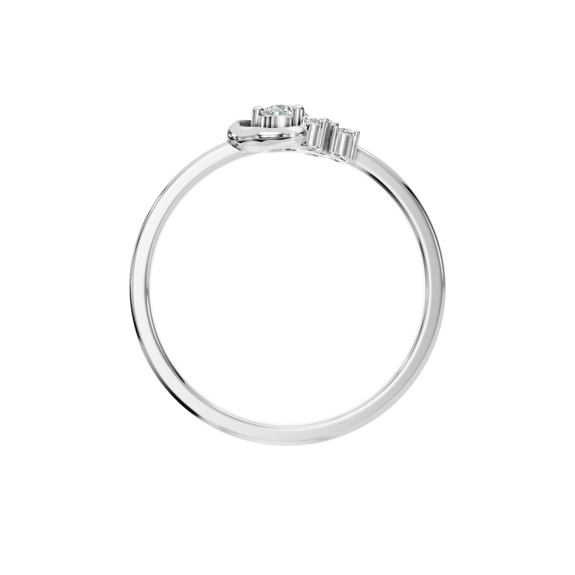 Mother’s Day Heritage Floral Lab Grown Diamond Ring