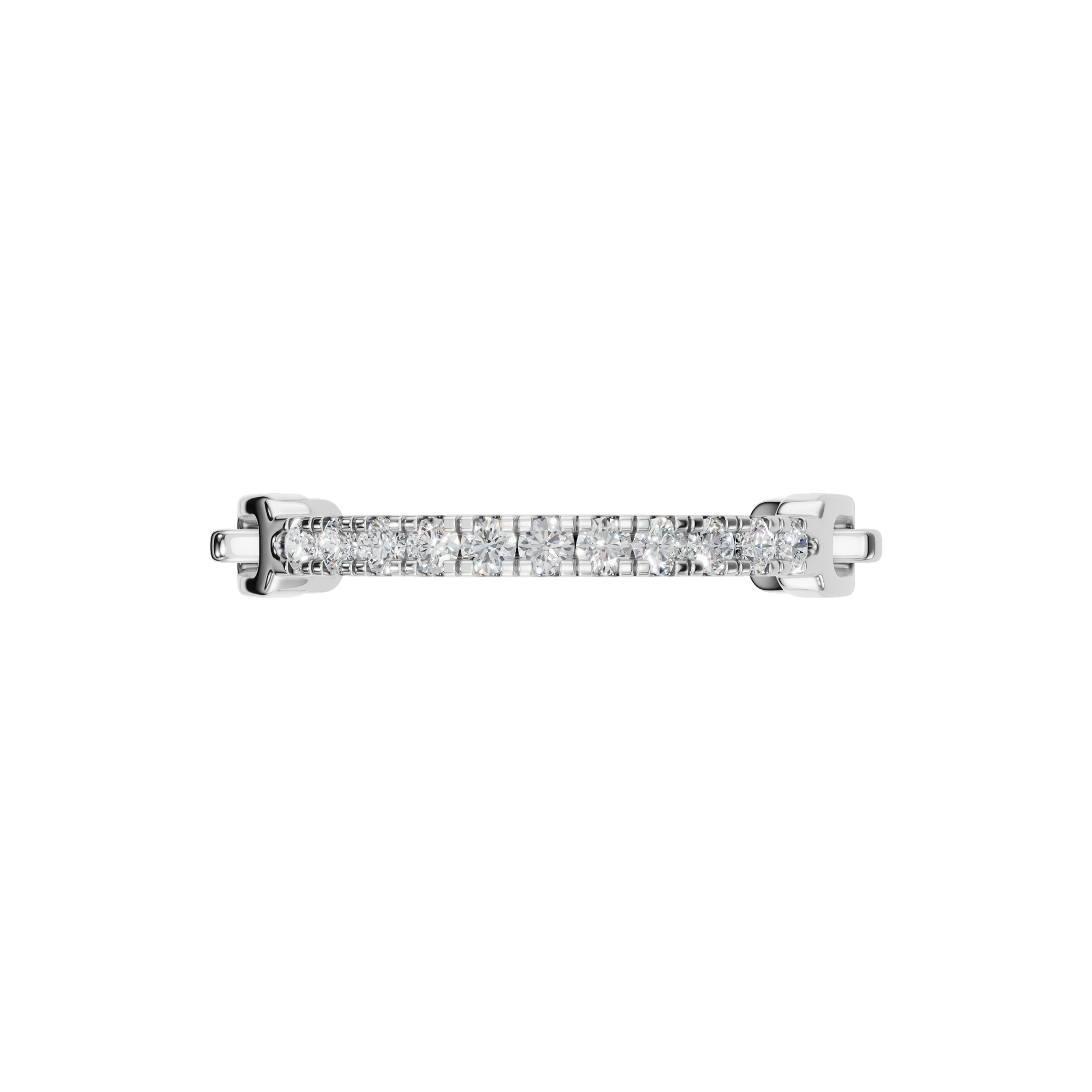 Round Diamond Knot Ring in Gold | Elegant Pave Diamond Statement Ring
