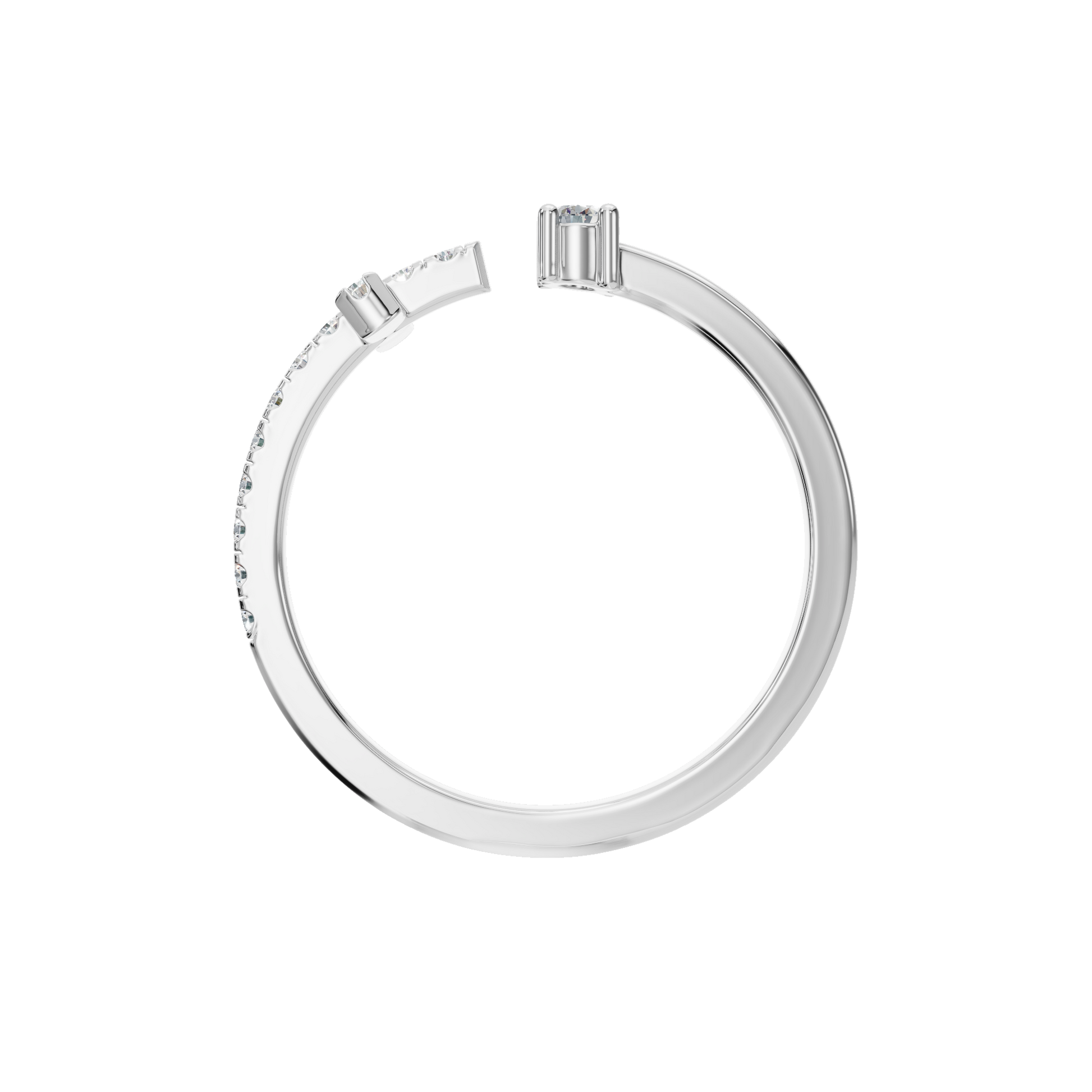 Lab Grown Diamond Cross Ring - Gift for Christmas