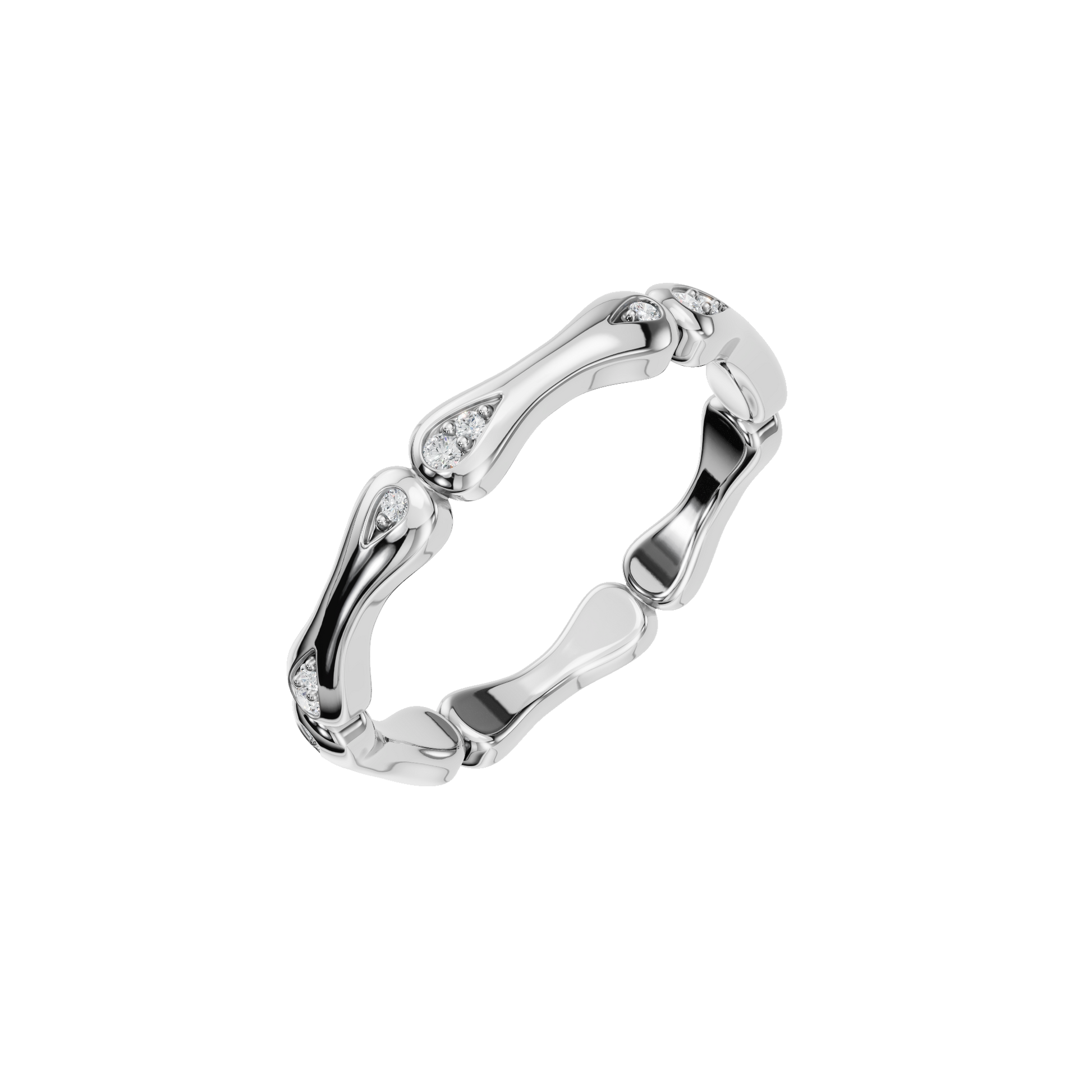 Delicate Diamond Band Ring – Lab Grown Brilliance