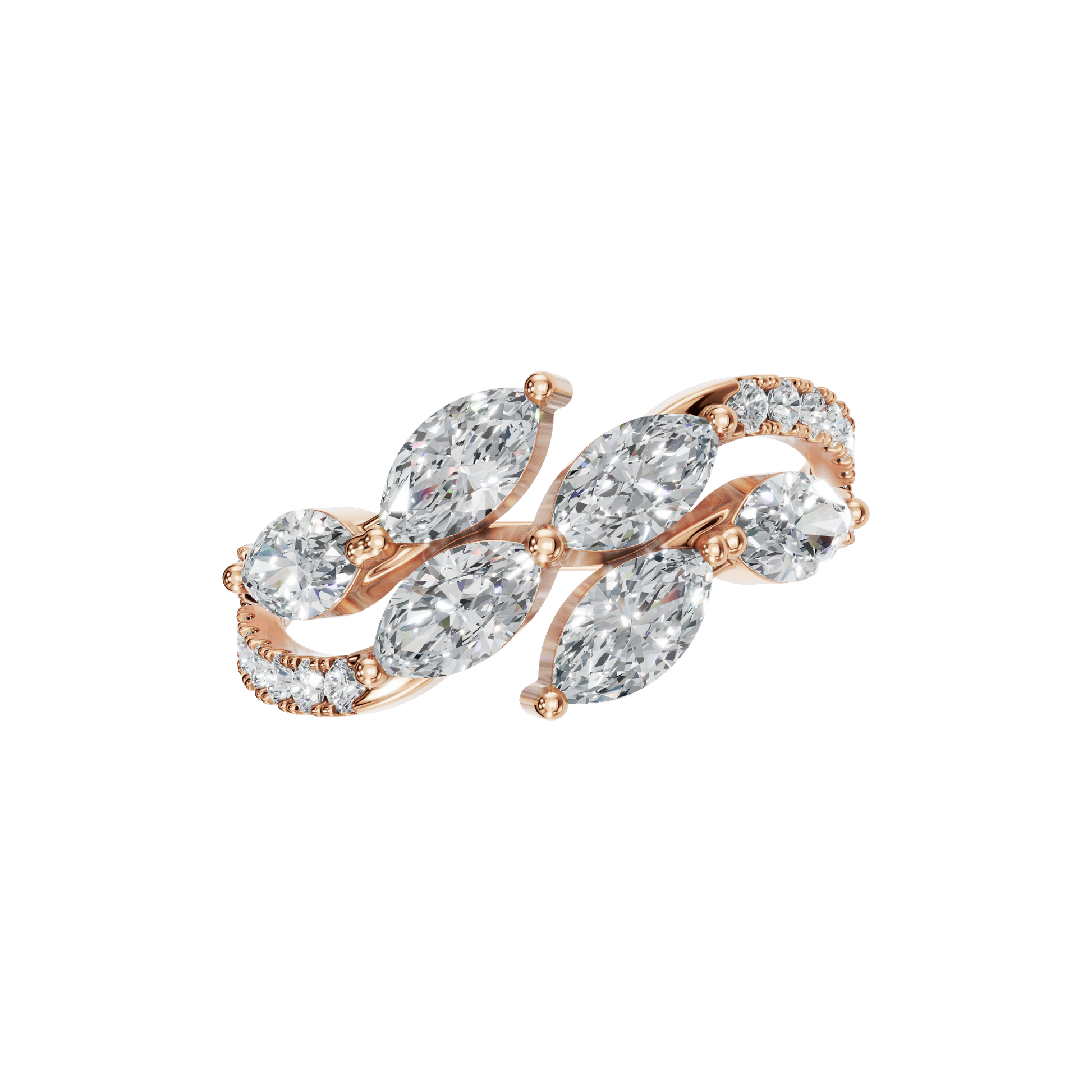 Marquise Diamond Eternity Band