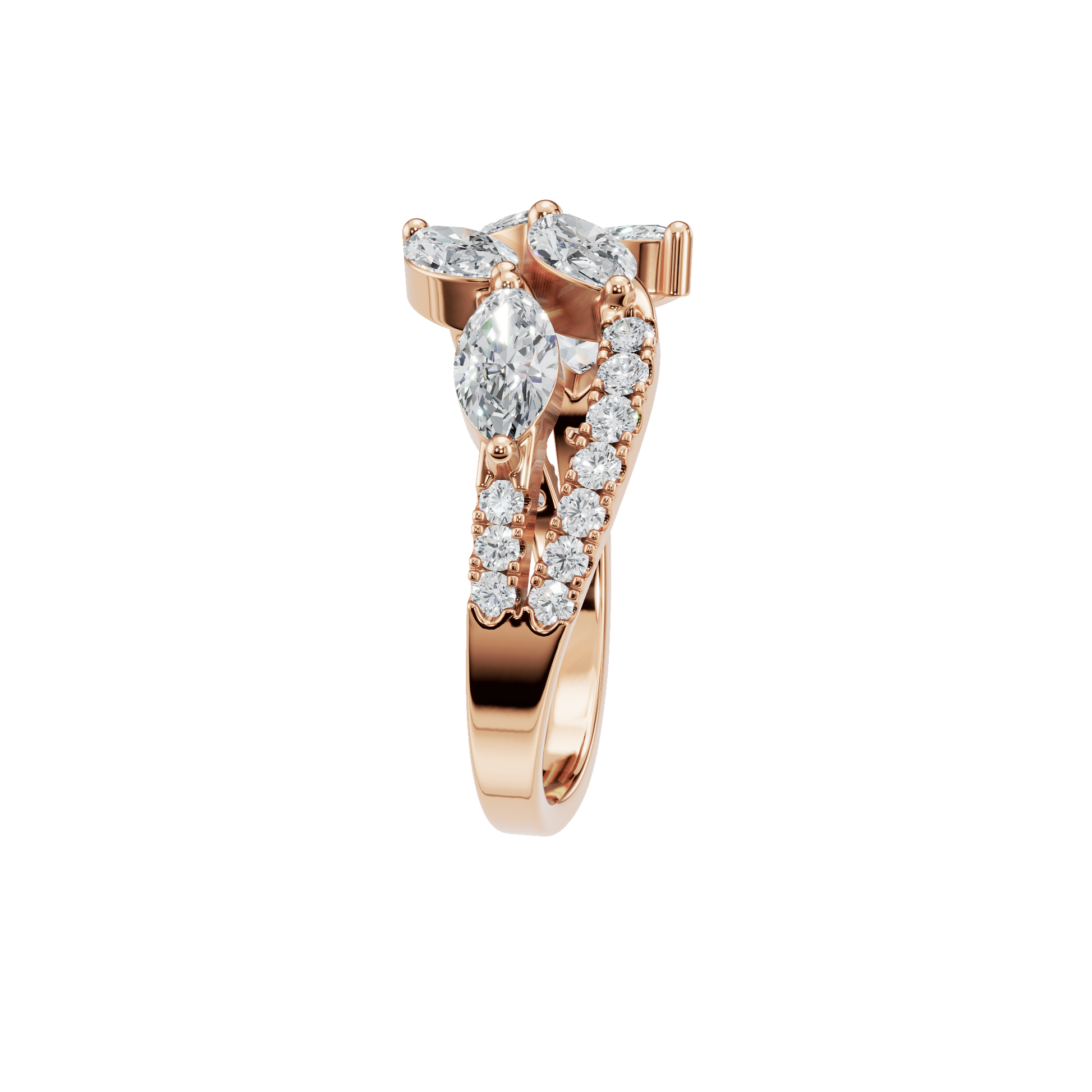 Marquise Diamond Eternity Band