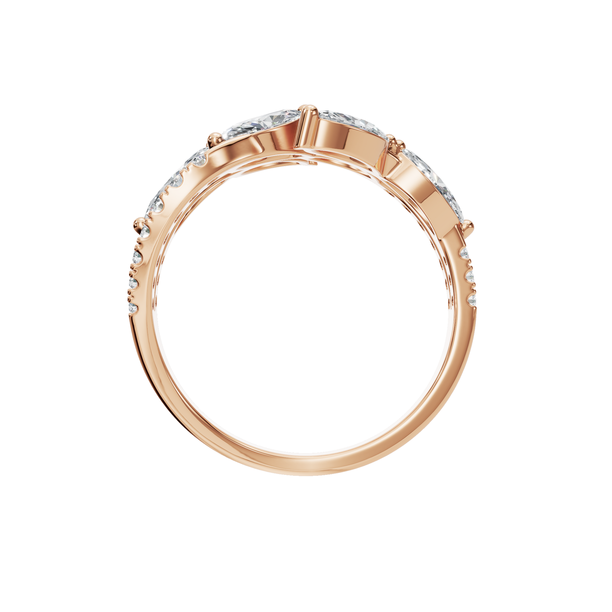 Marquise Diamond Eternity Band